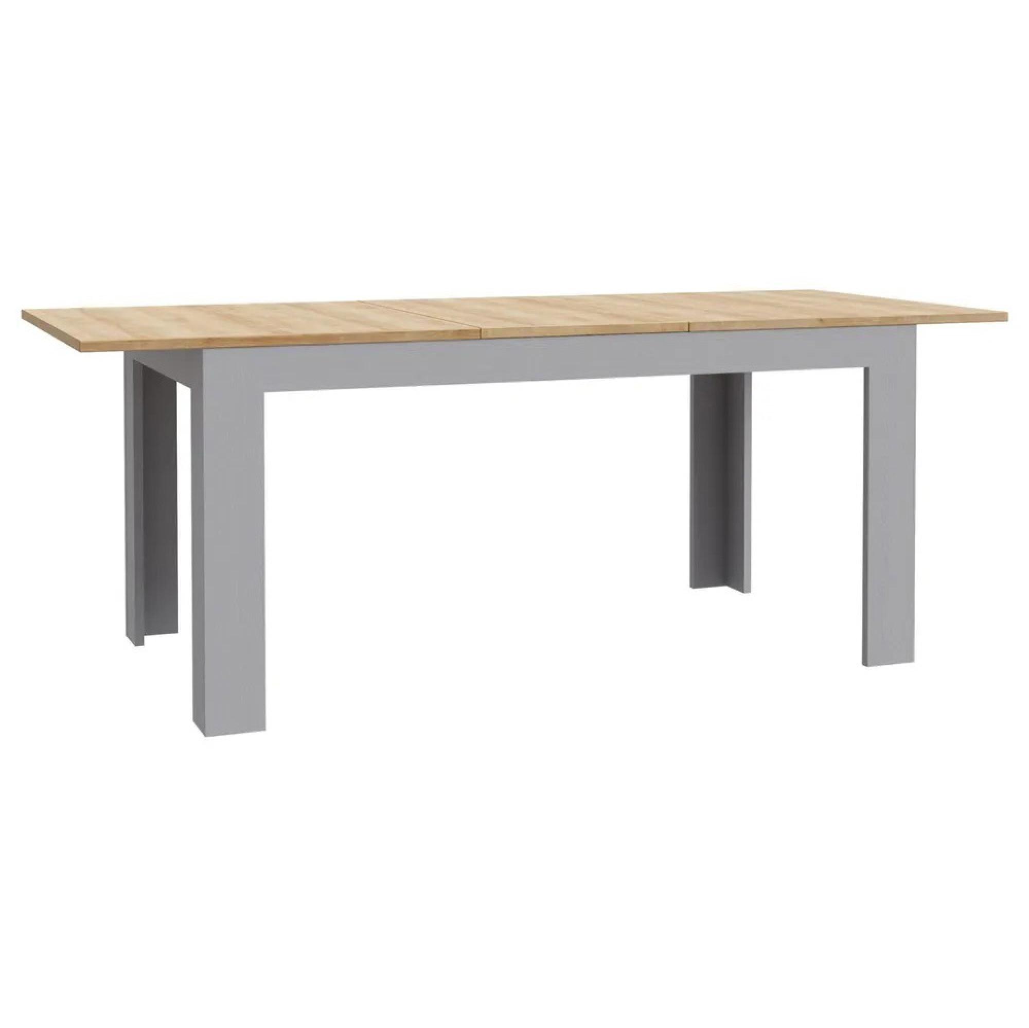 Bohol Extending Dining Table - 6-8 Seater - Grey