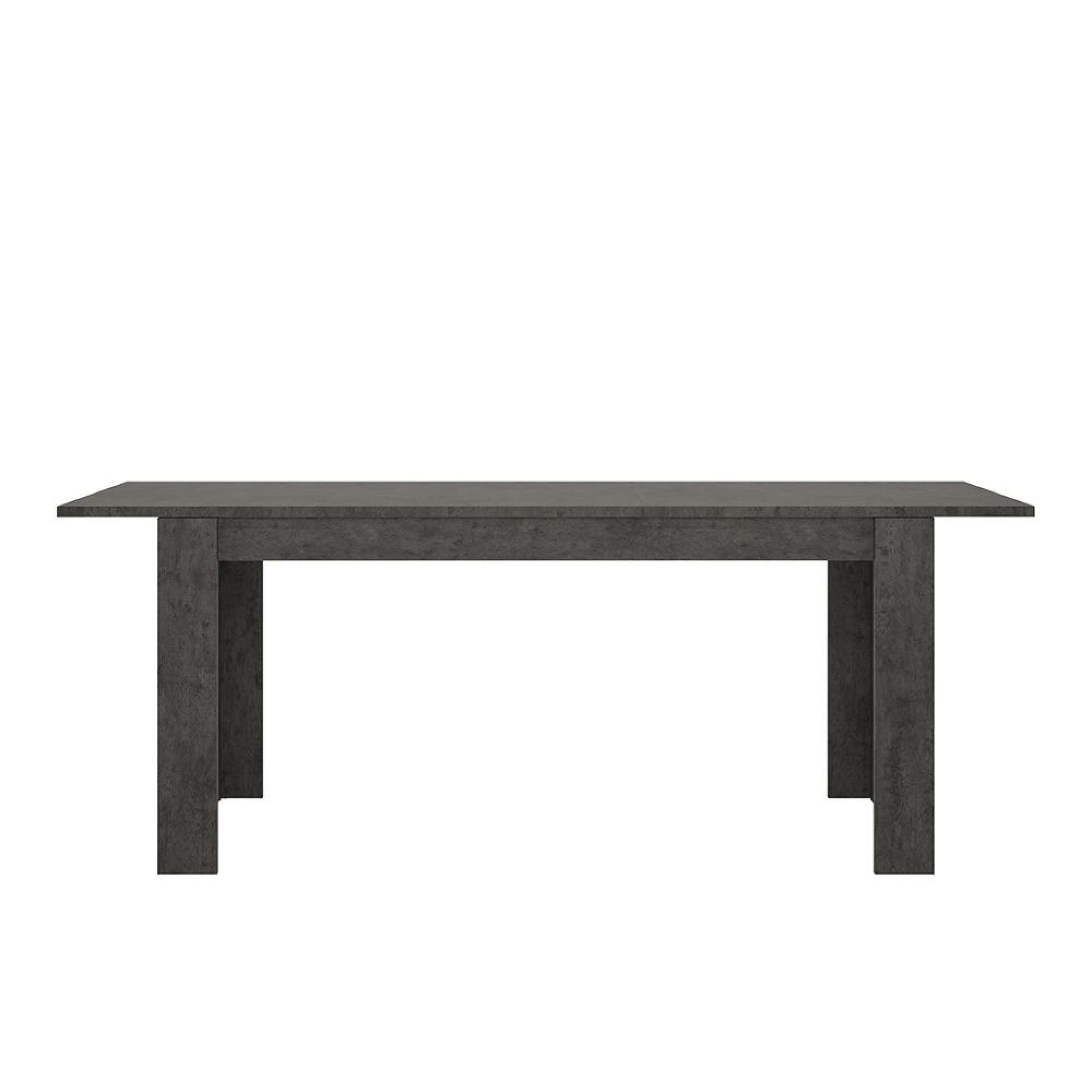 Zingaro Extending Dining Table - 6-8 Seater - Grey