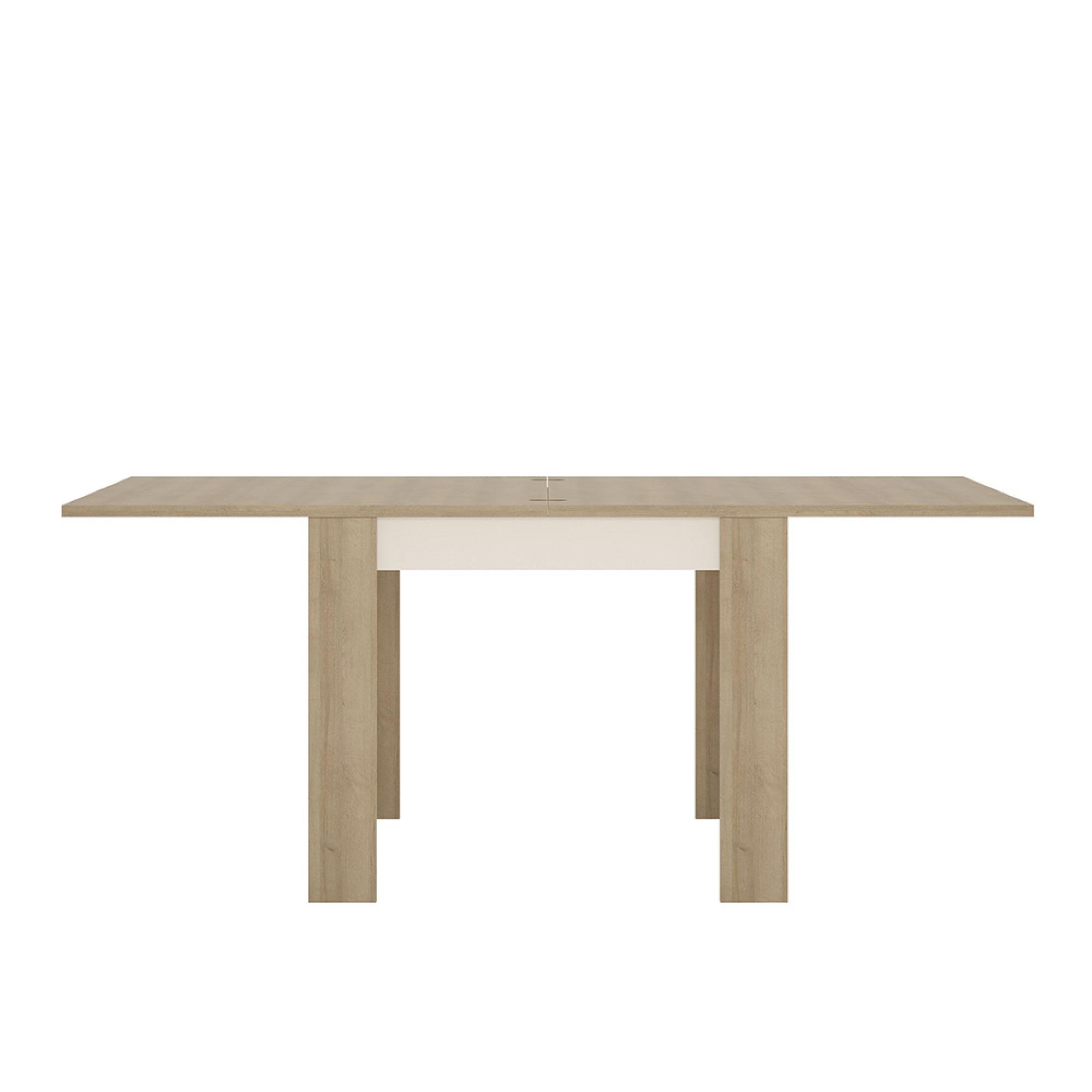 Lyon Extending Dining Table - 2-6 Seater - 90cm-180cm - Oak