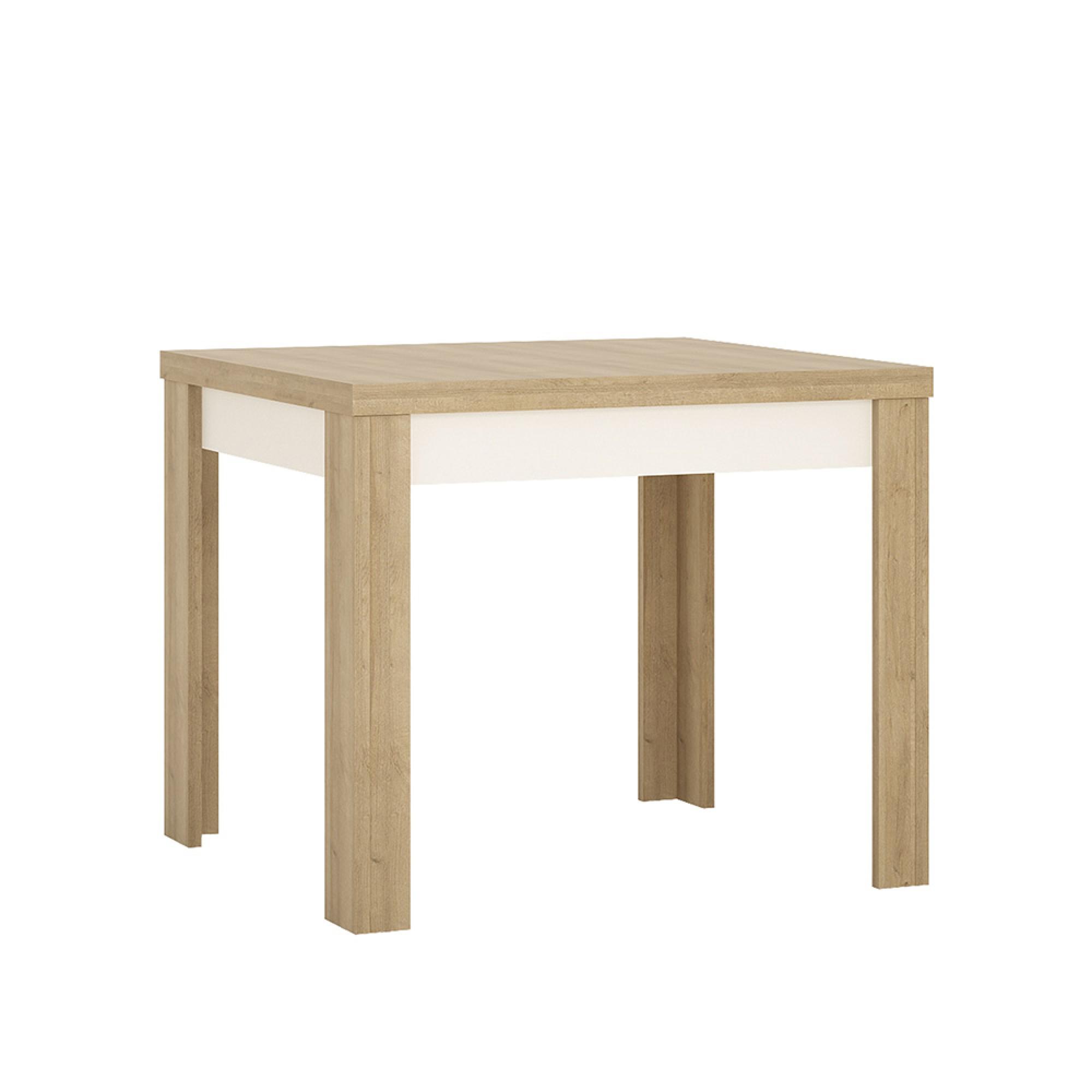 Lyon Extending Dining Table - 2-6 Seater - 90cm-180cm - Oak