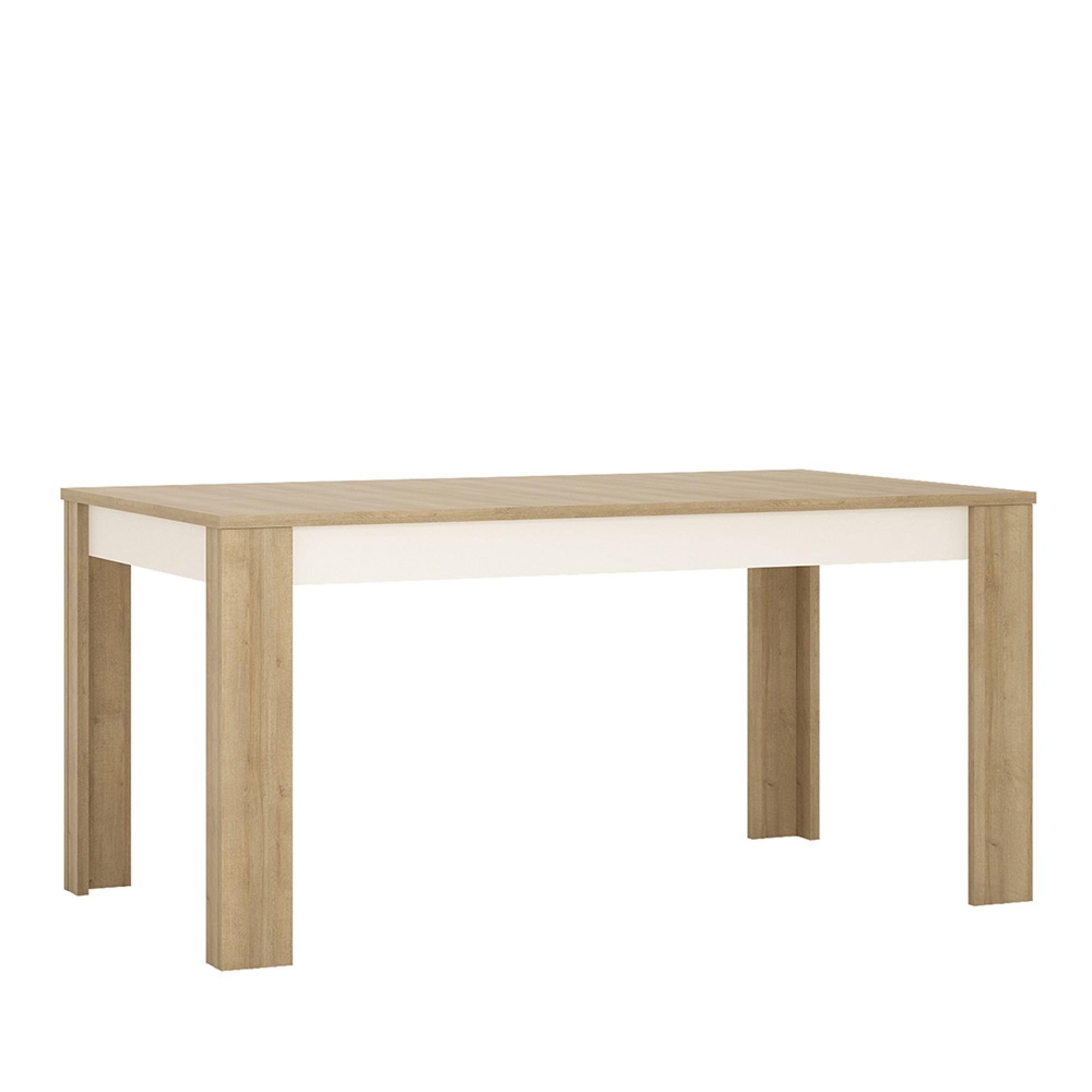 Lyon Extending Dining Table - 6-8 Seater - 160cm-200cm - Oak