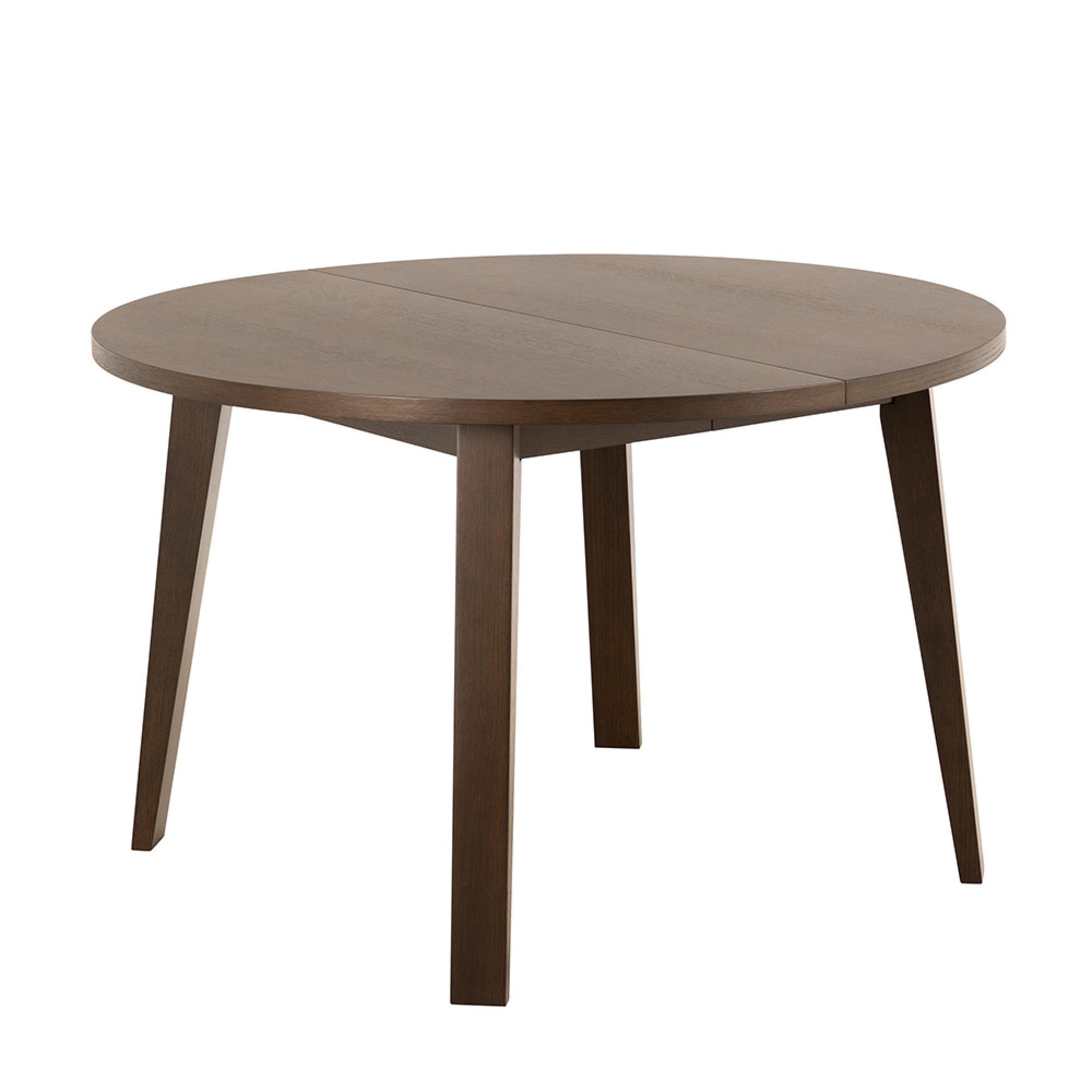A-Line Dining Table - 4 Seater - Round - Smoked Oak