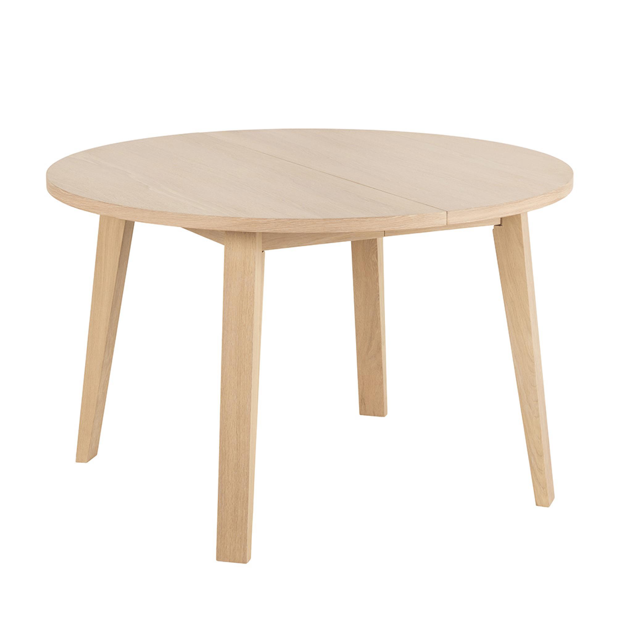 A-Line Dining Table - 4 Seater - Round - White Oak