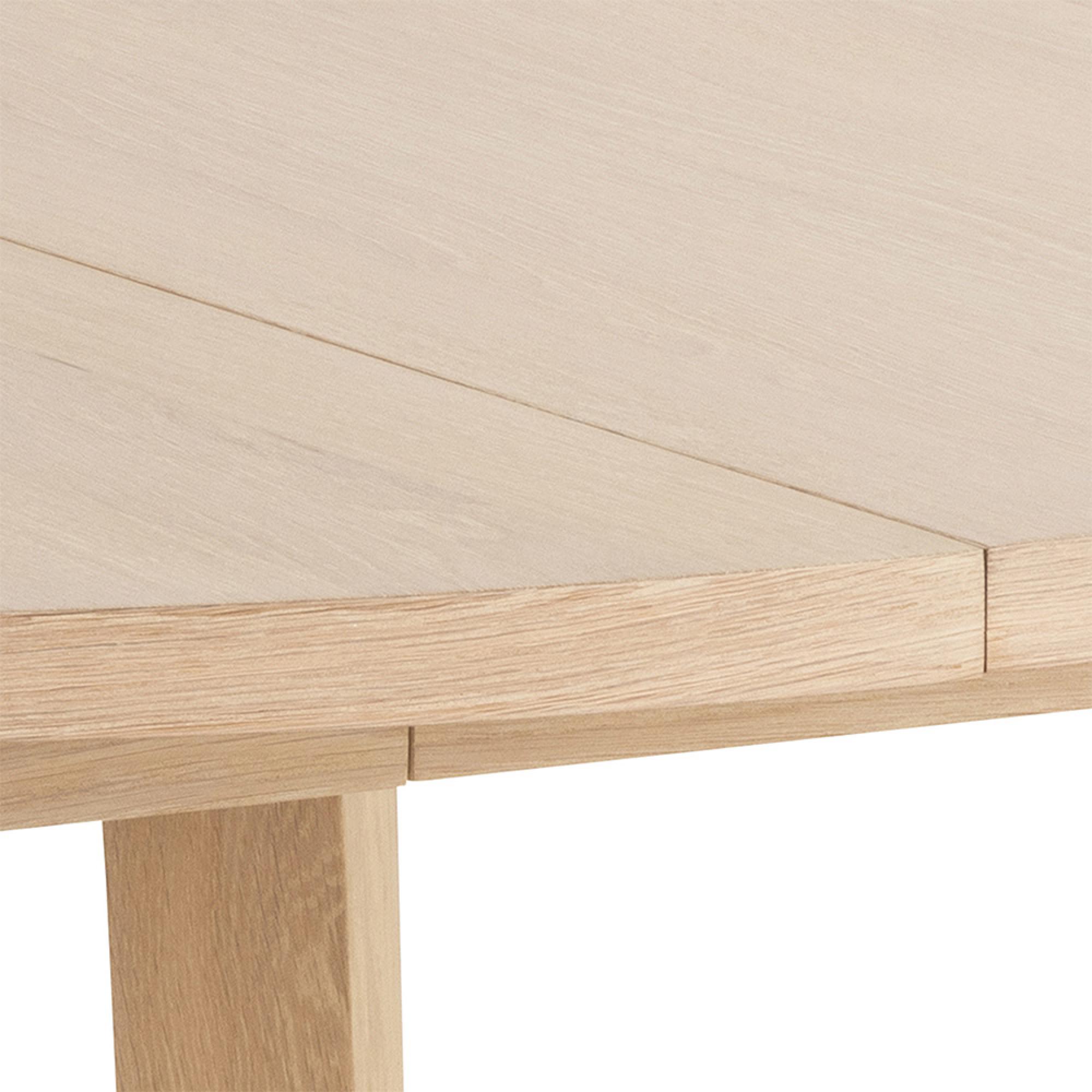 A-Line Dining Table - 4 Seater - Round - White Oak