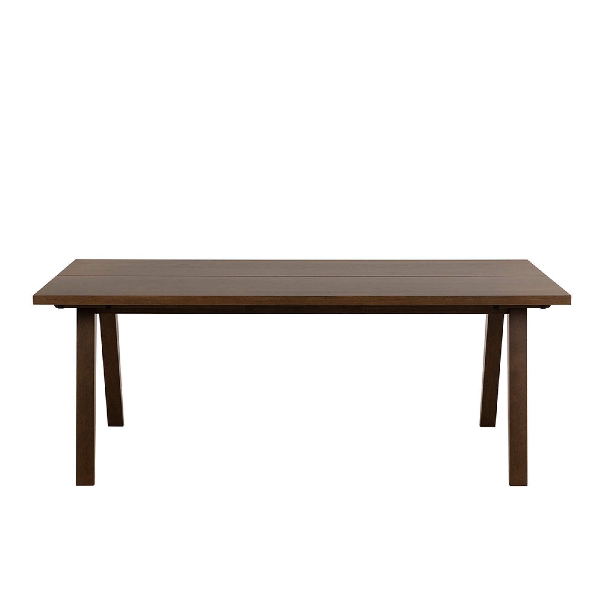 A-Line Dining Table - 8 Seater - Smoked Oak