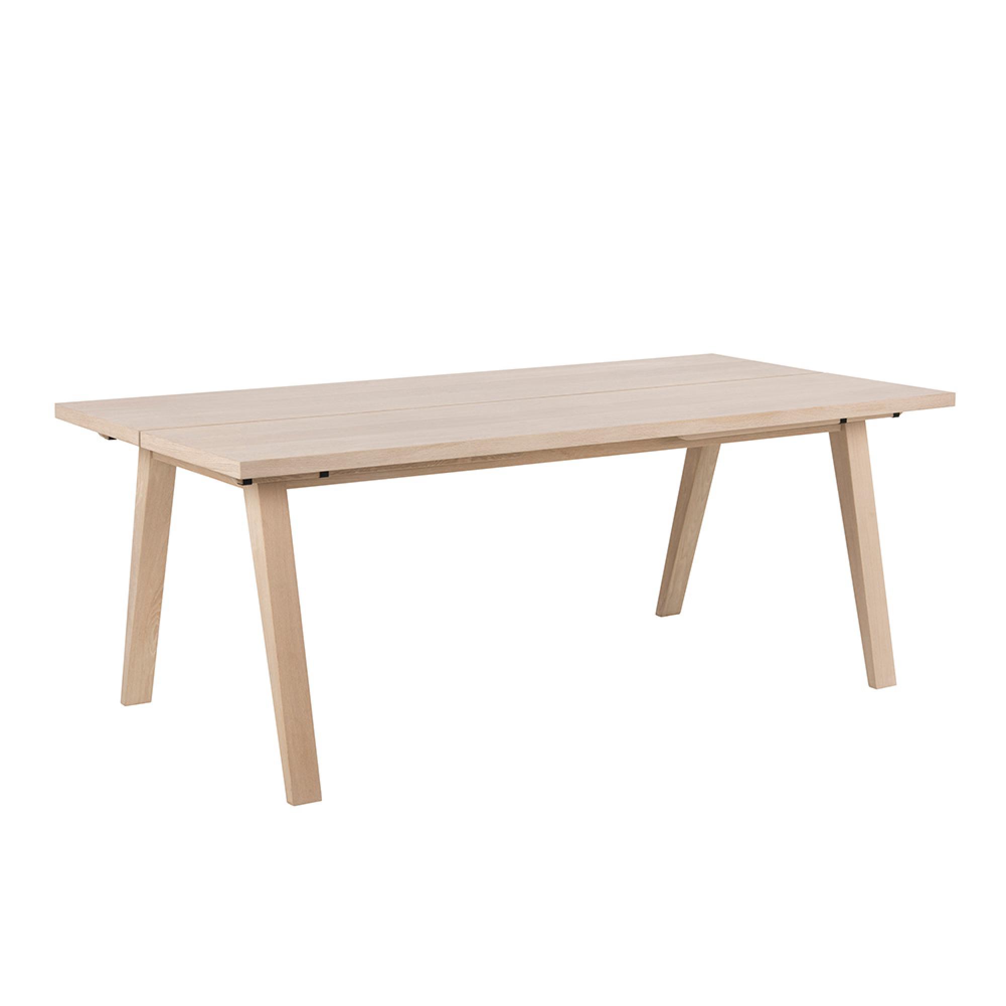 A-Line Dining Table - 8 Seater - White Oak