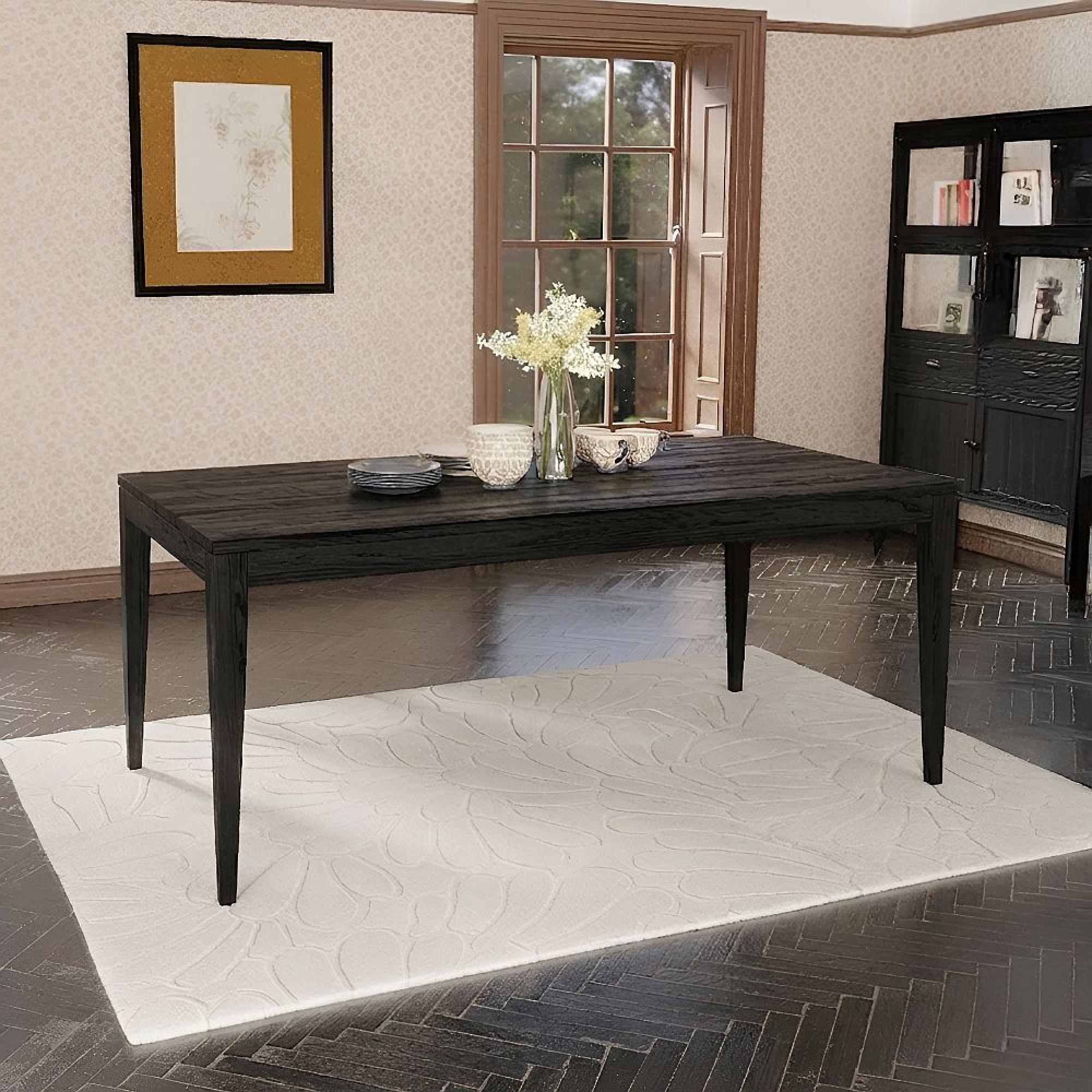 Elmhurst Dining Table - 6 Seater - 180cm - Black