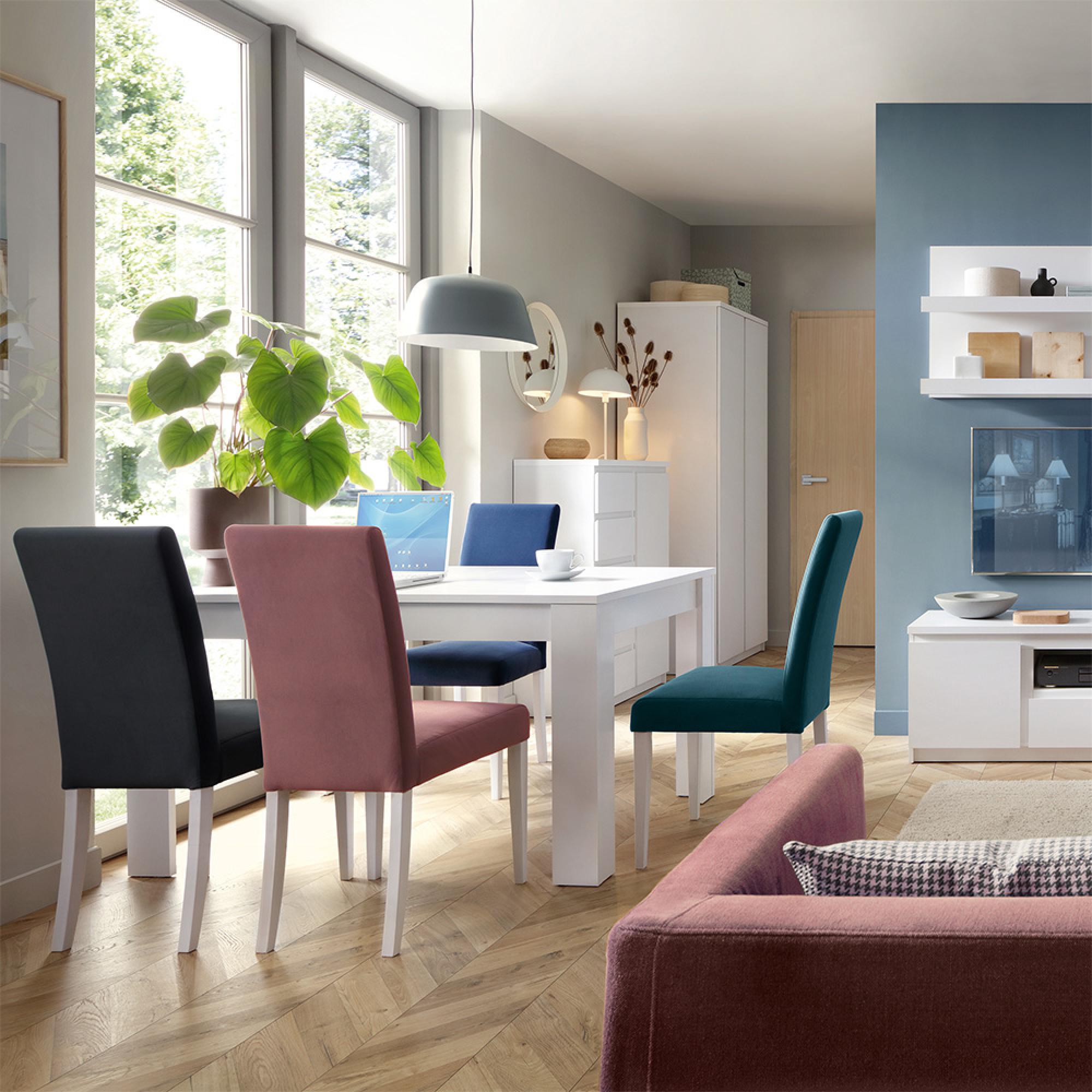 Fribo Extending Dining Table - 4-6 Seater - White