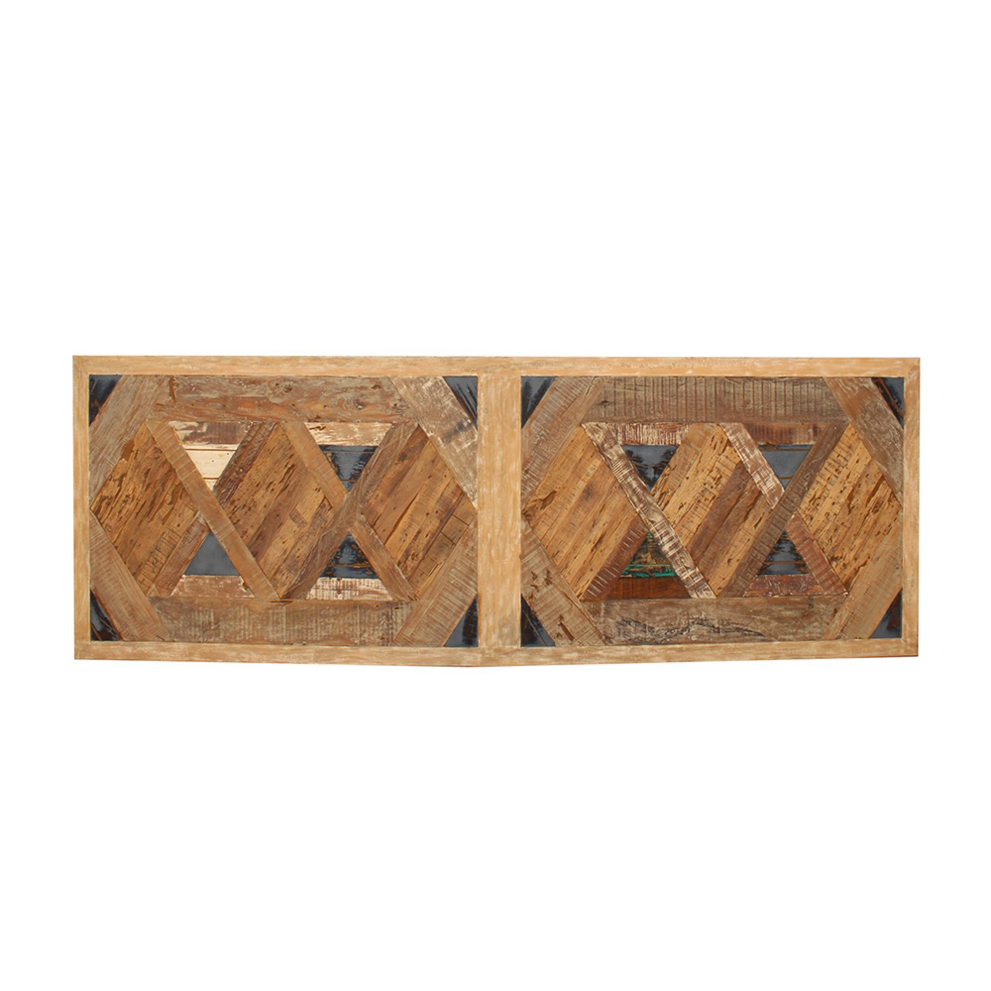 Juan Keruz Dining Table - 8 Seater - Cross Legs - Acacia Wood - Sizes Available