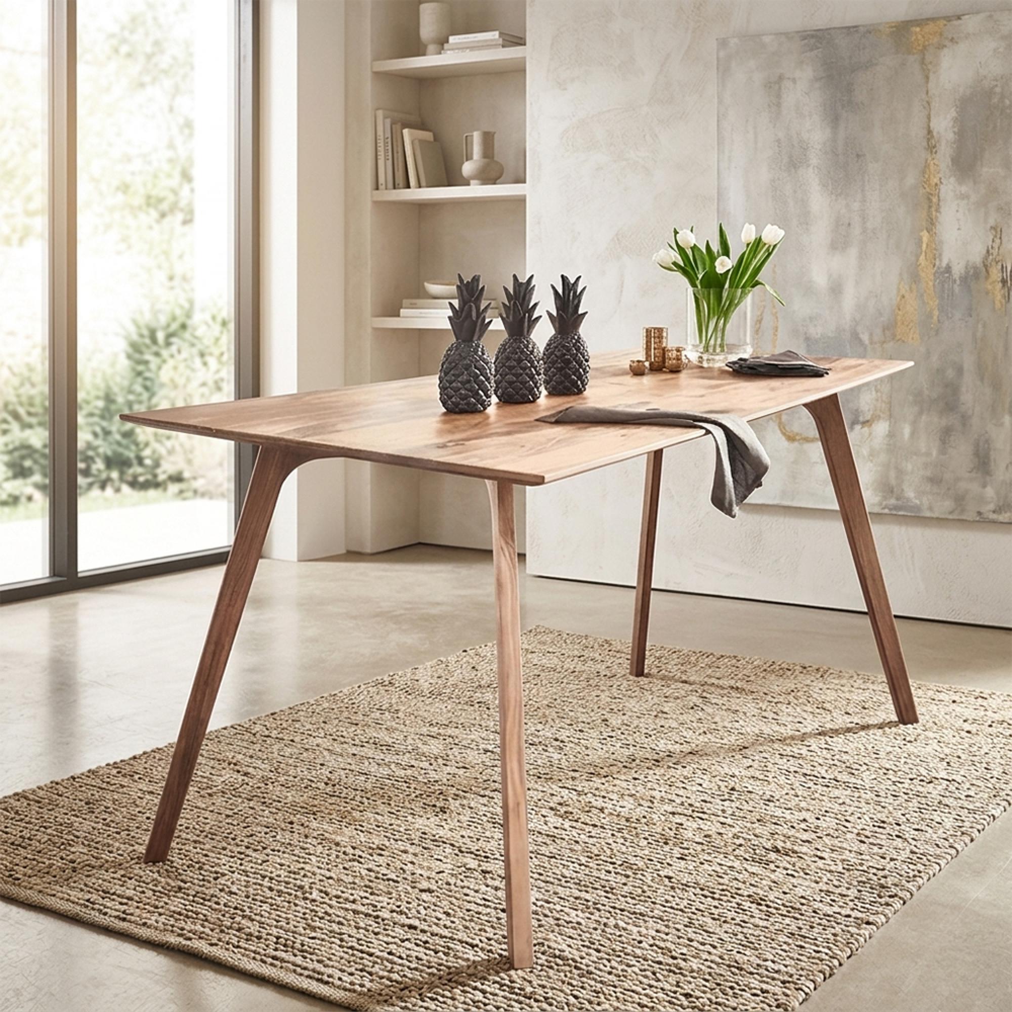 Madeira Extending Dining Table - Oiled Oak - Variation Available