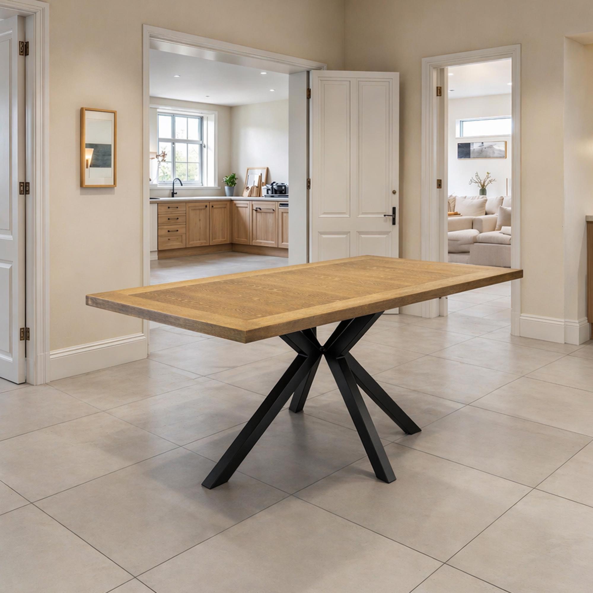 Bedford Dining Table - 6 Seater - 180cm - Oak