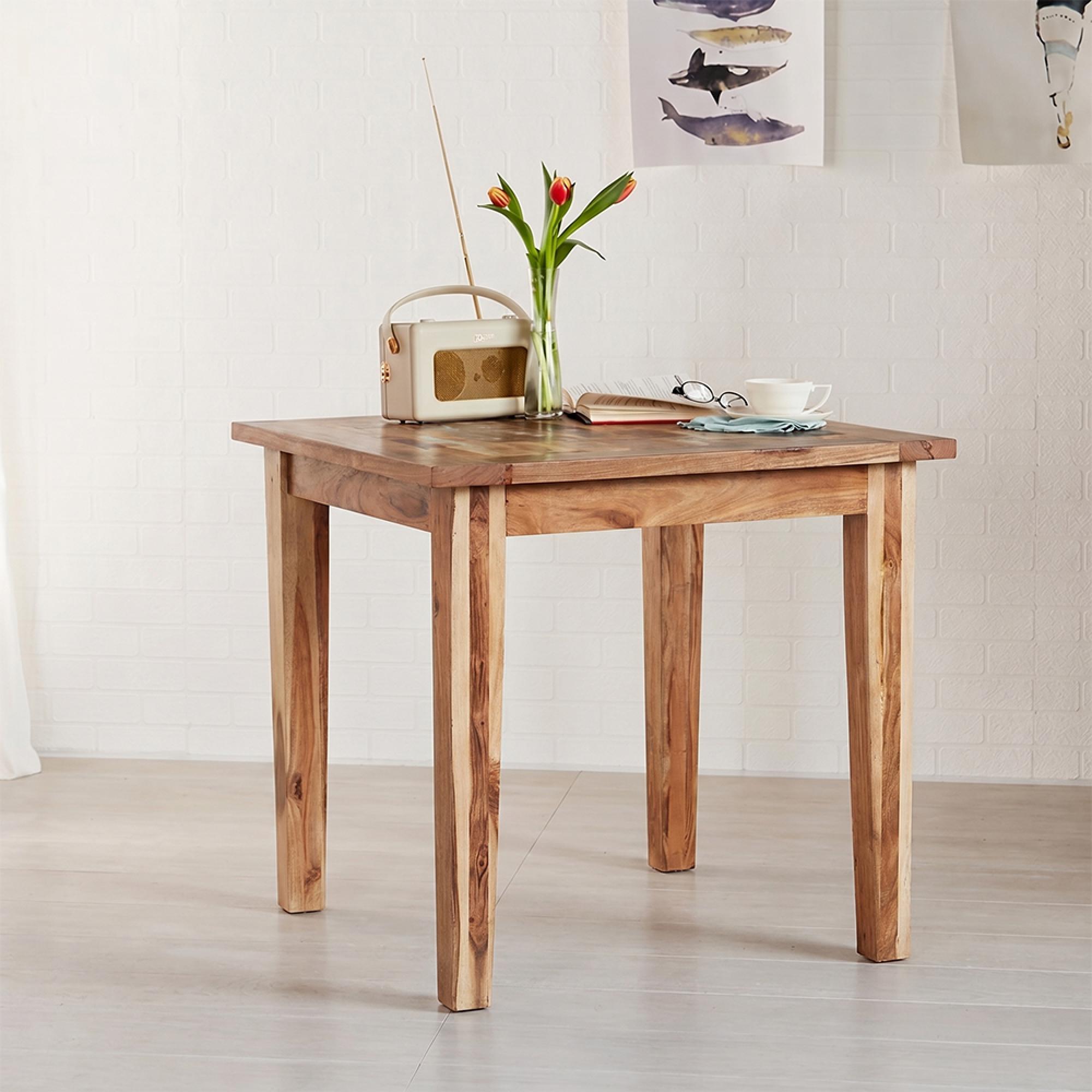Coastal Dining Table - 2 Seater - 88cm - Reclaimed Wood