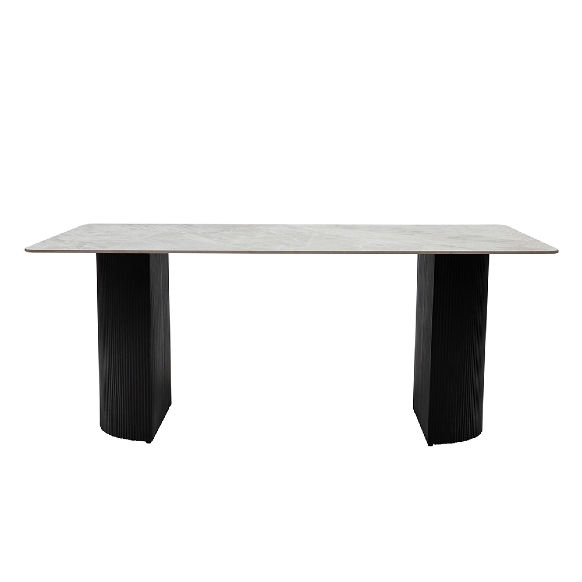 Messina Dining Table - 6 Seater - 180cm - Italy Grey