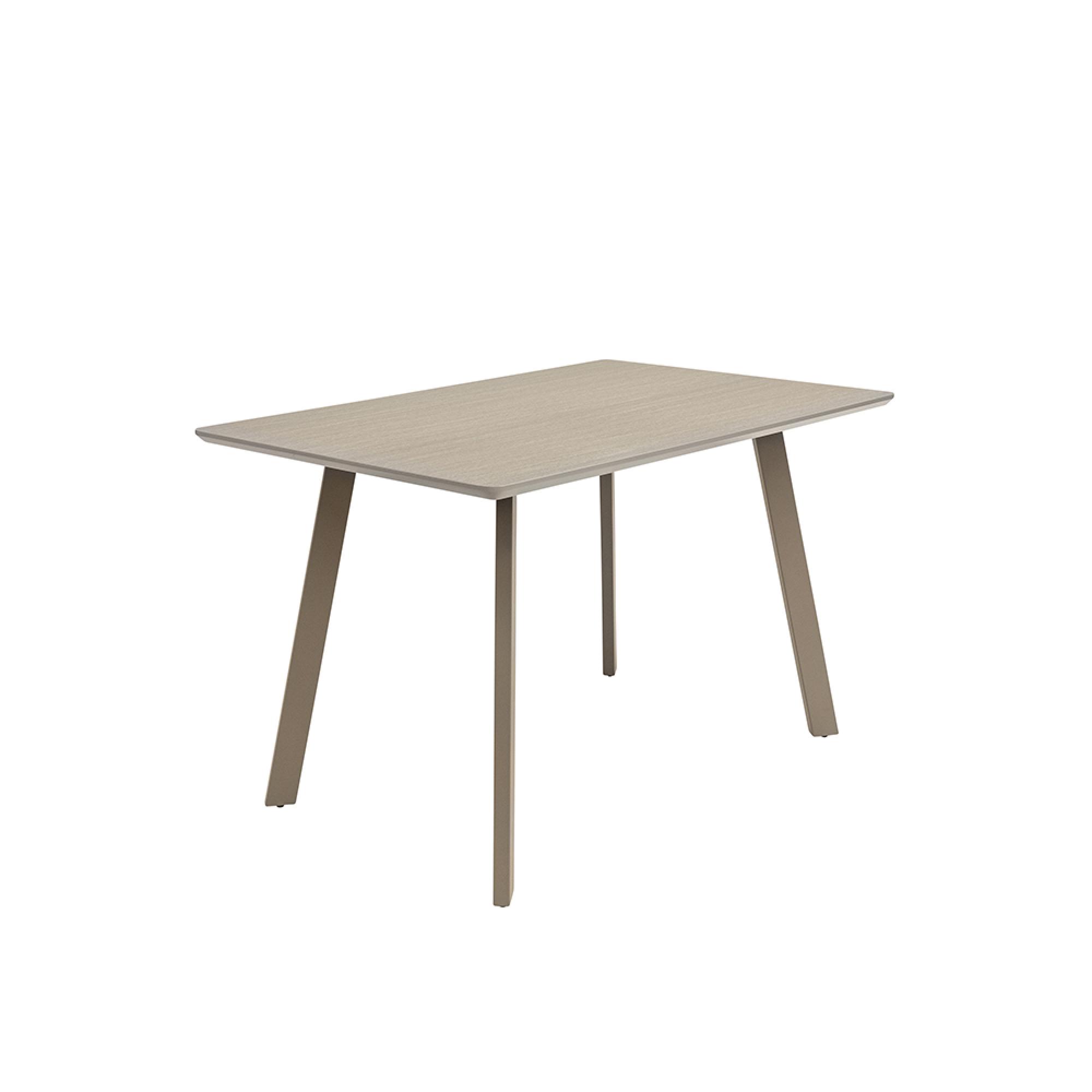Modena Dining Table - 4 Seater - 120cm -  Melamine - Grey