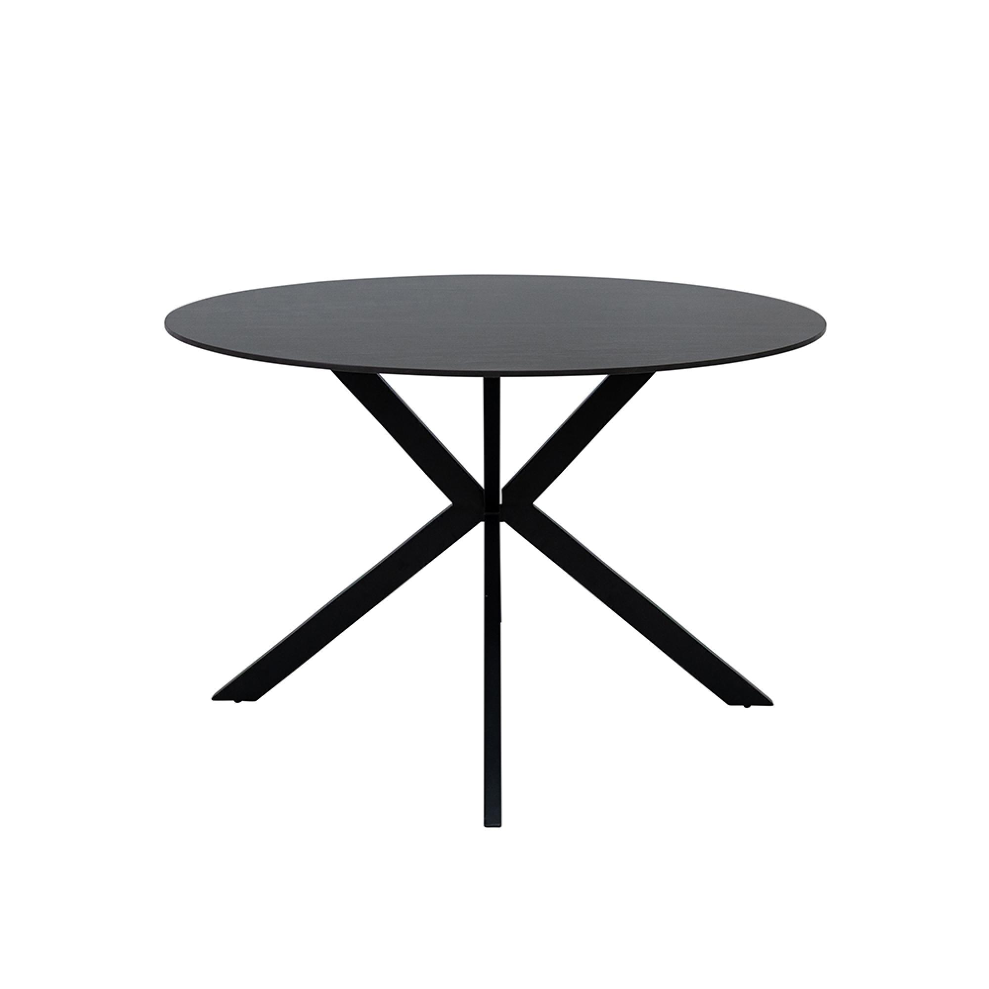Opal Dining Table - 4 Seater - 120cm - Round - Australian Grey
