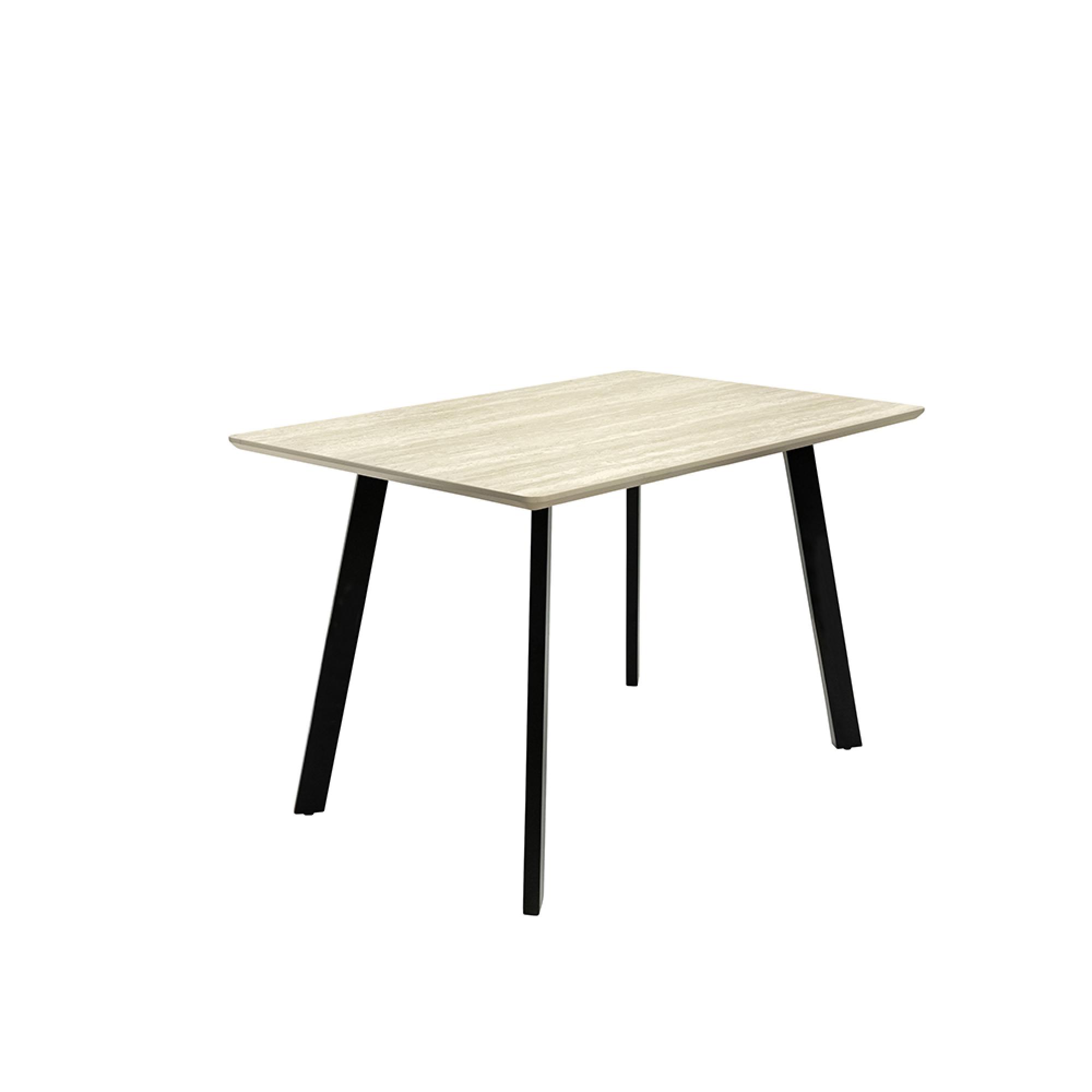 Rialto Dining Table - 4 Seater - 120cm - Travertine