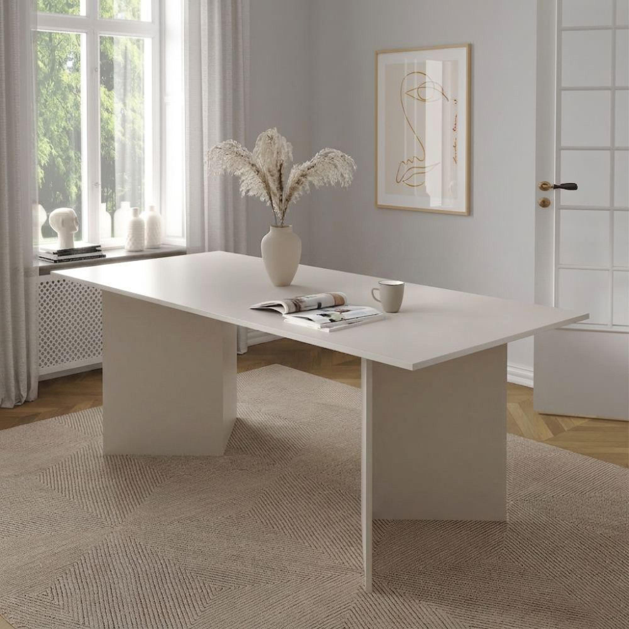 Family Dining Table - 8 Seater - 200cm - Cashmere