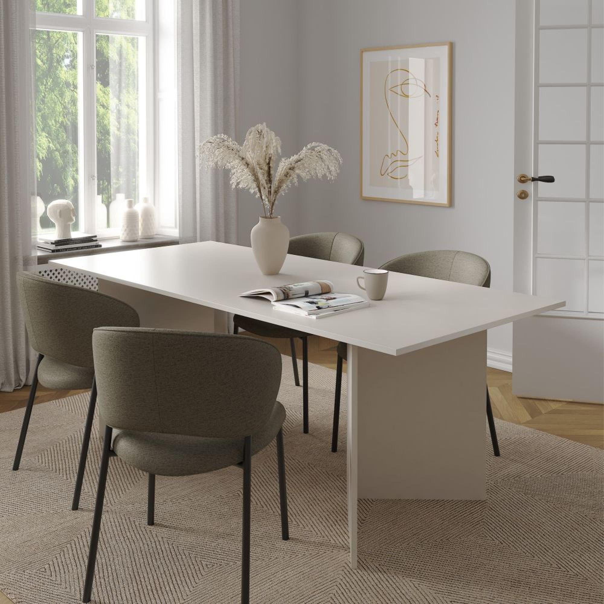 Family Dining Table - 8 Seater - 200cm - Cashmere