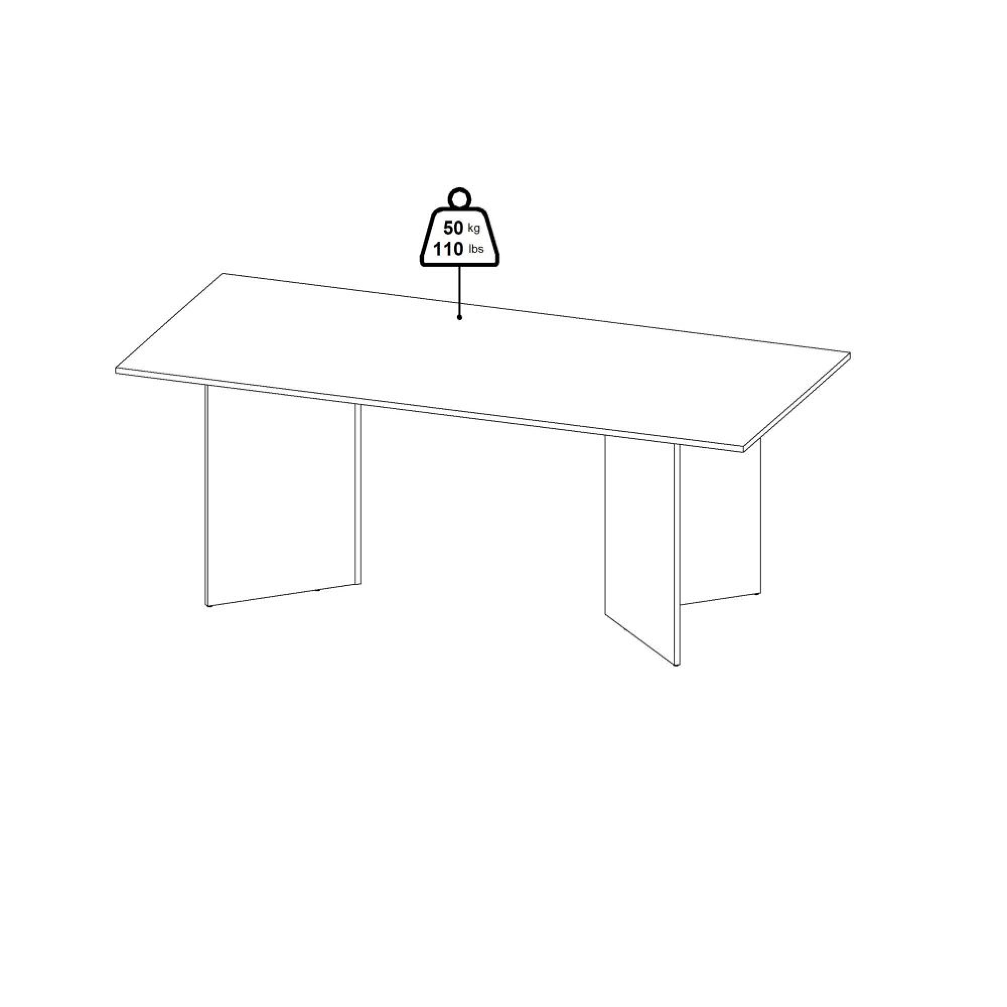Family Dining Table - 8 Seater - 200cm - Cashmere