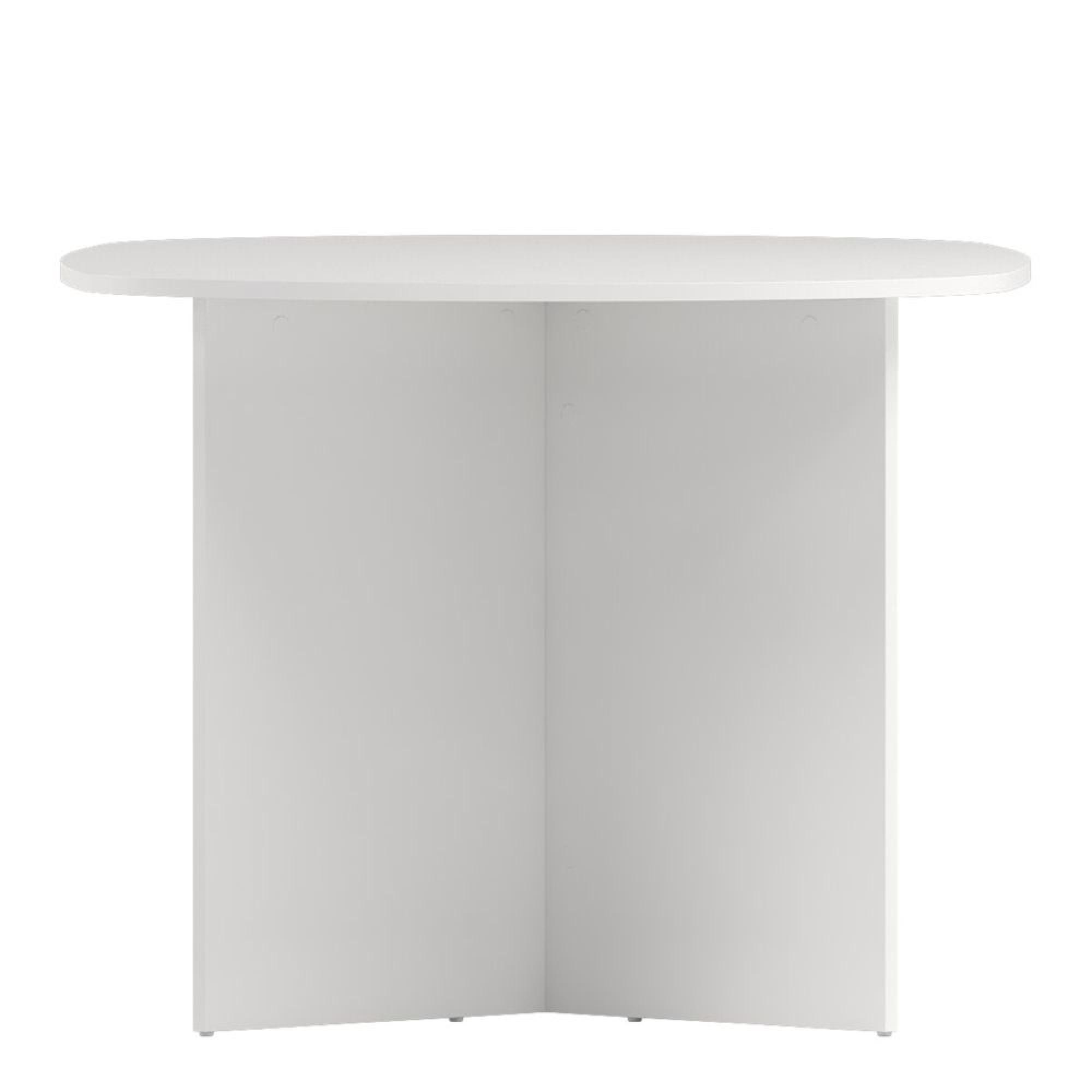 Family Dining Table - 8 Seater - 200cm - Oval - White