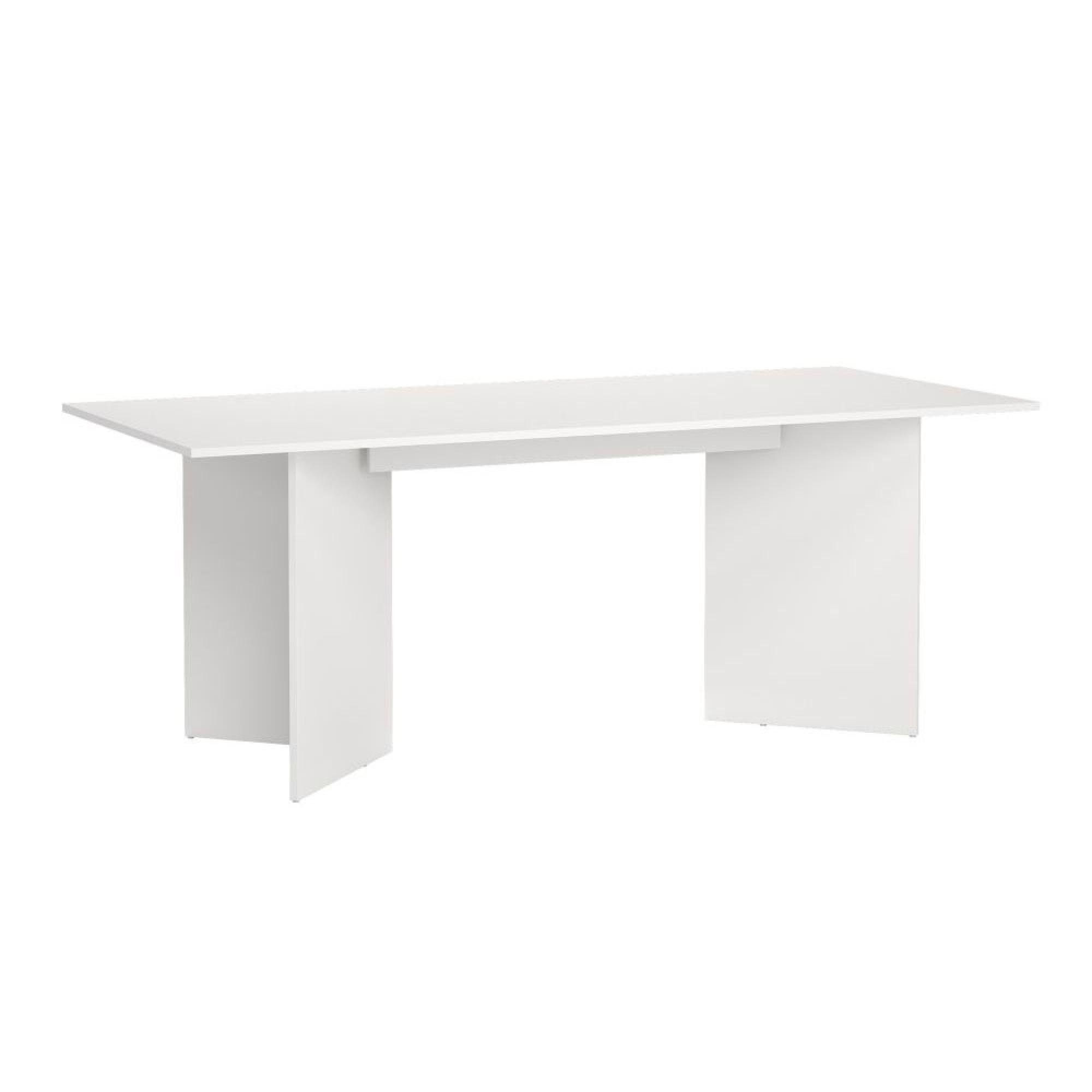 Family Dining Table - 8 Seater - 200cm - White