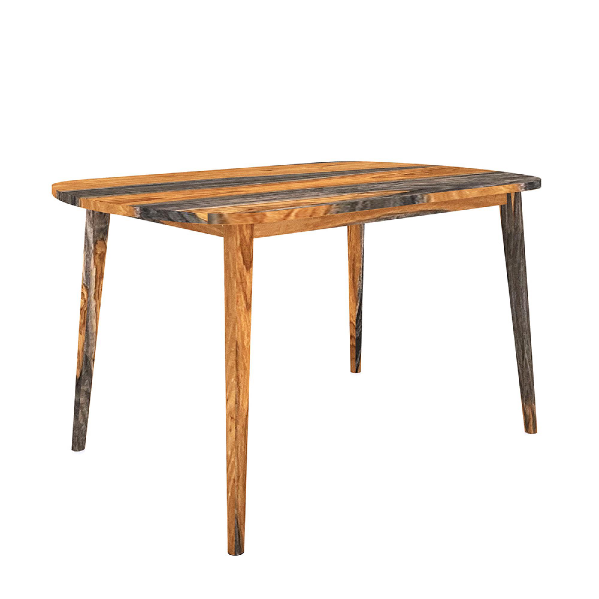 Goa Dining Table - 4 Seater - 135cm - Dark Sheesham Wood