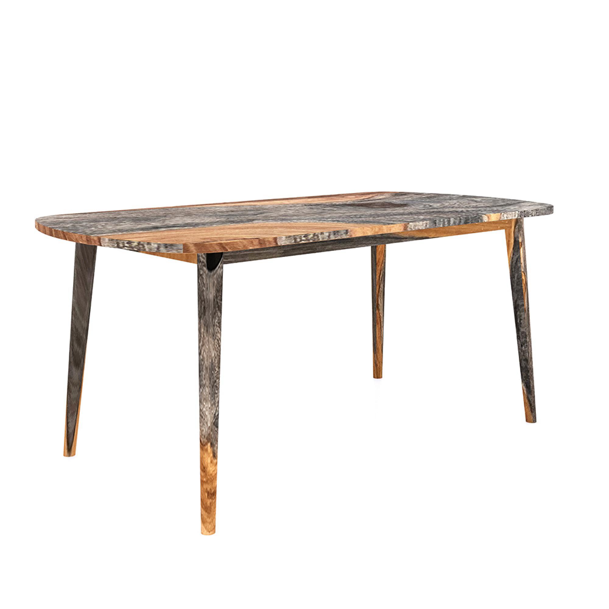 Goa Dining Table - 6 Seater - 175cm - Dark Sheesham Wood