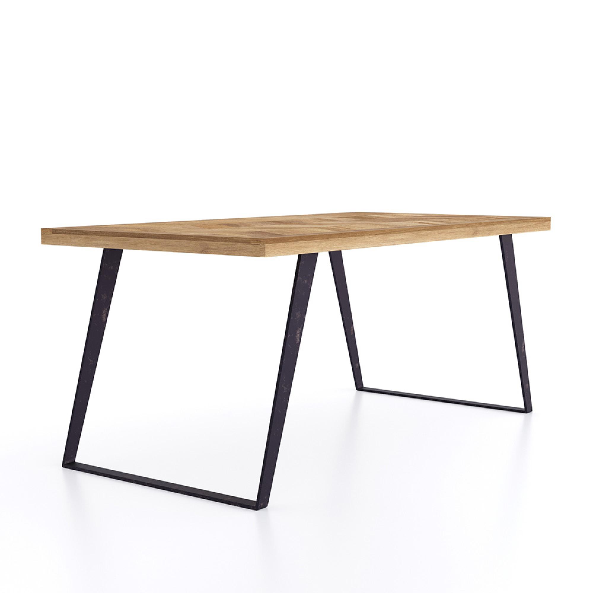 Agra Dining Table - 6 Seater - 175cm - Parquet