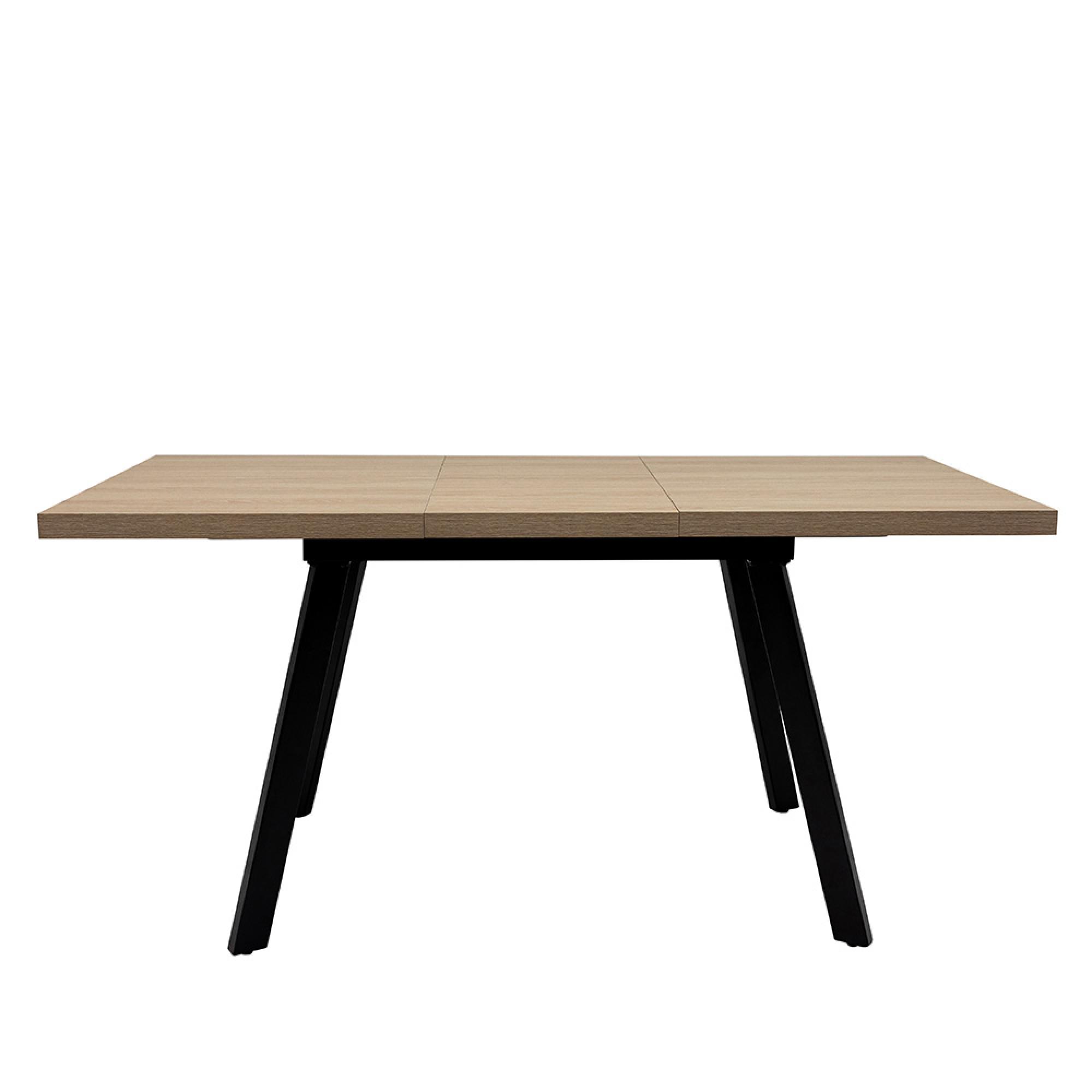 Dalton Extending Dining Table - 4-6 Seater - 120cm-160cm - Light Oak