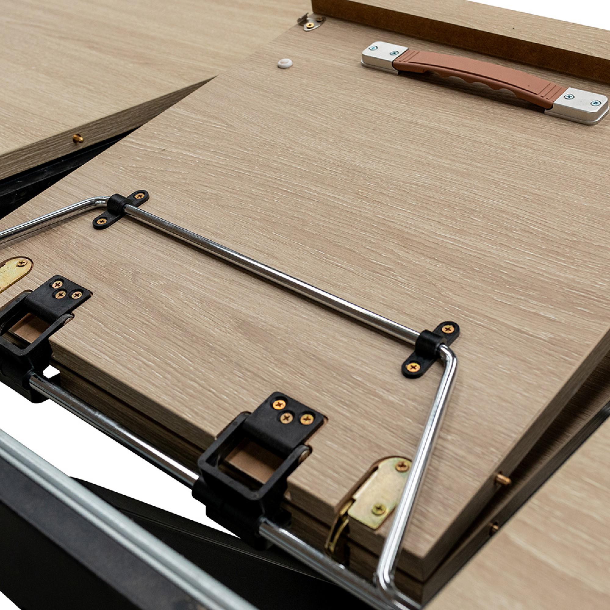 Dalton Extending Dining Table - 4-6 Seater - 120cm-160cm - Light Oak