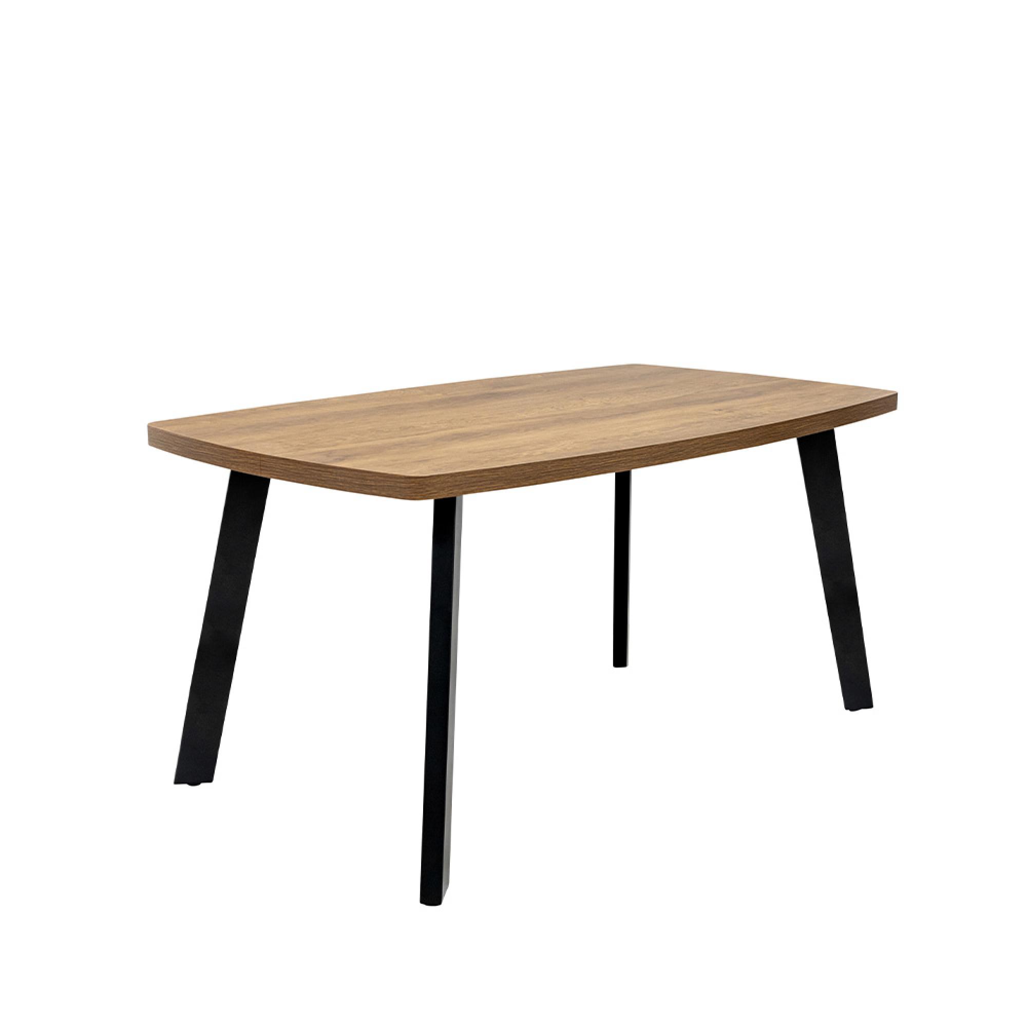 Panama Dining Table - 6 Seater - 160cm - Dark Oak