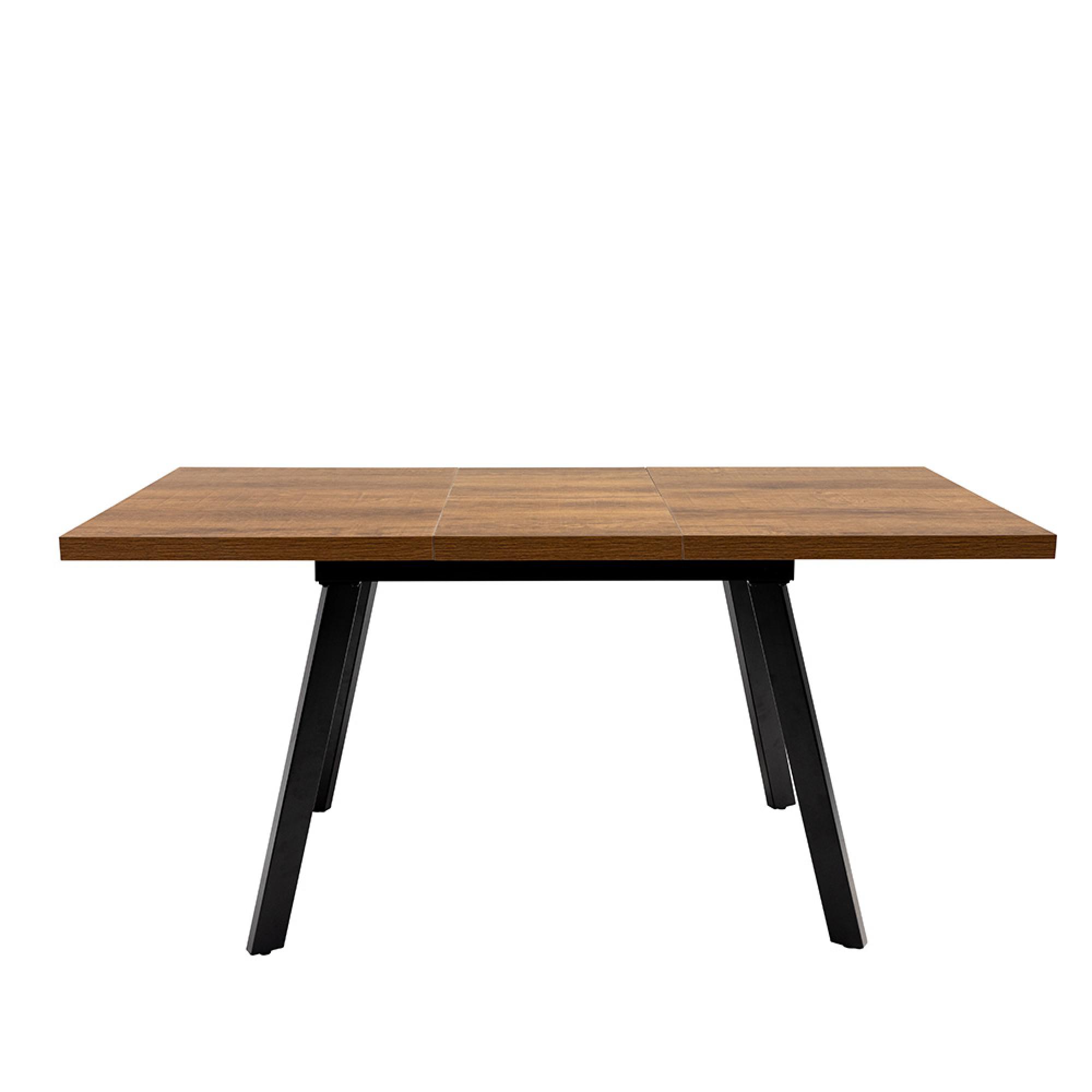 Panama Extending Dining Table - 4-6 Seater - 120cm-160cm - Dark Oak