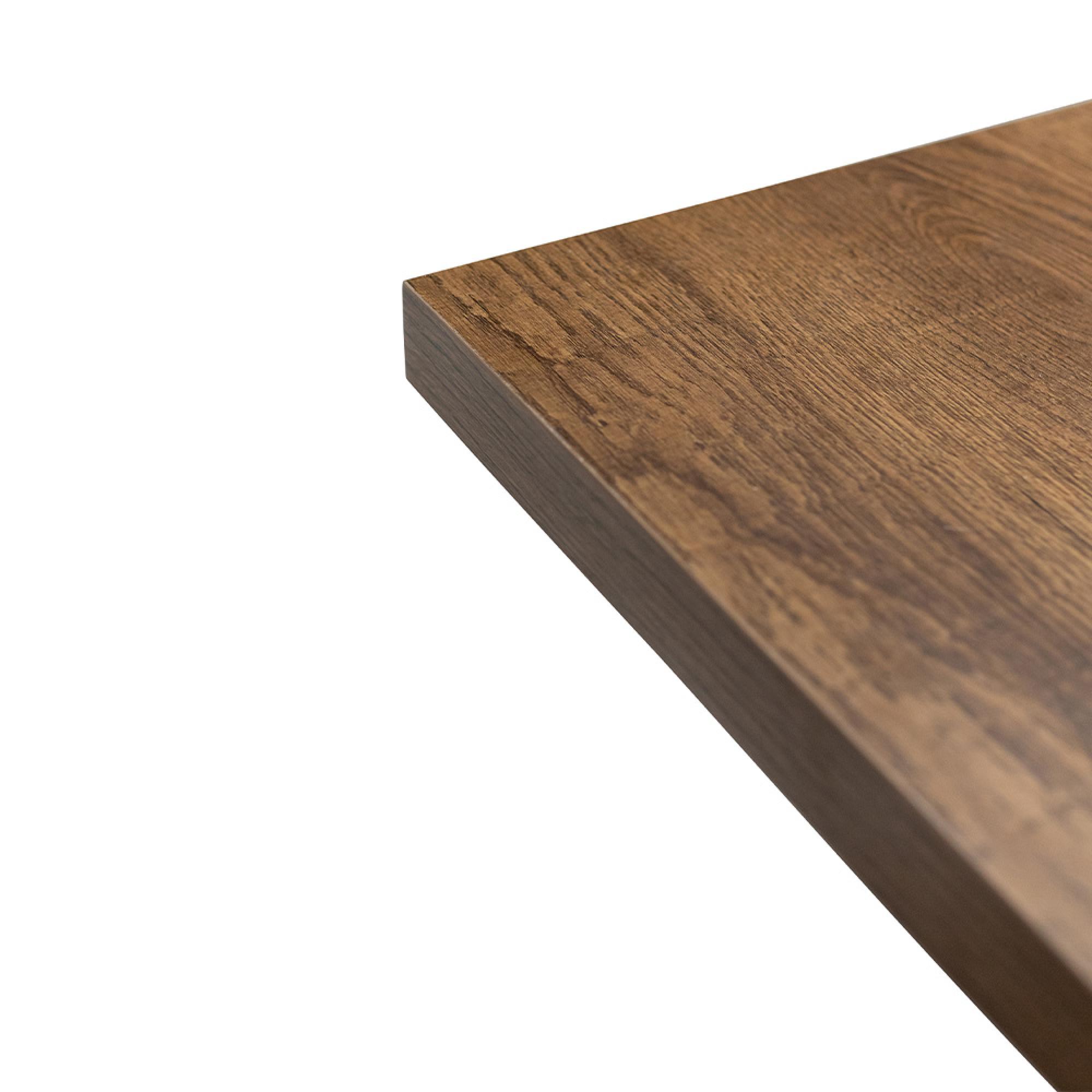 Panama Extending Dining Table - 6-8 Seater - 160cm-200cm - Spider Legs - Dark Oak