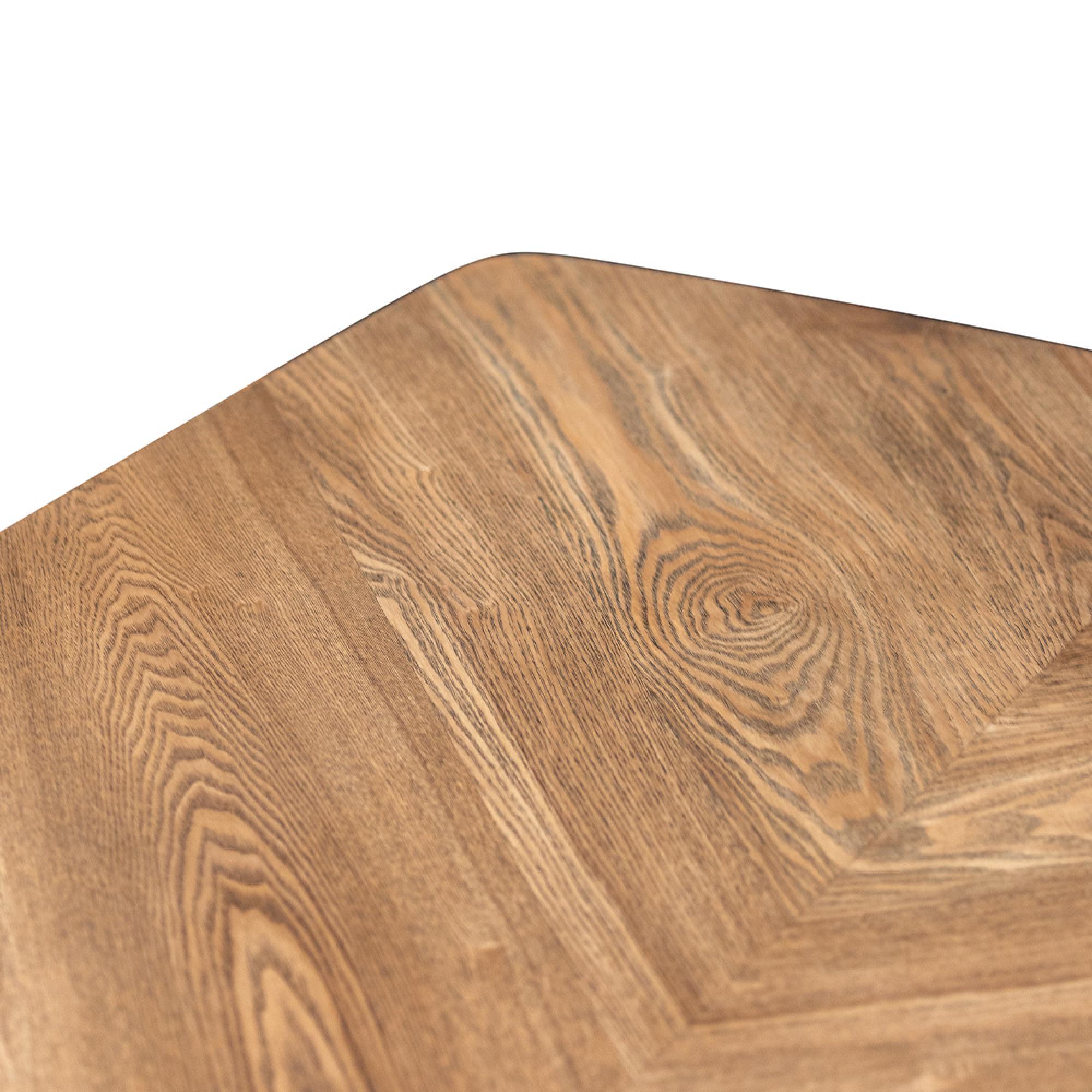 Hampton Dining Table - 6 Seater - 160cm - Spider Legs - Oak