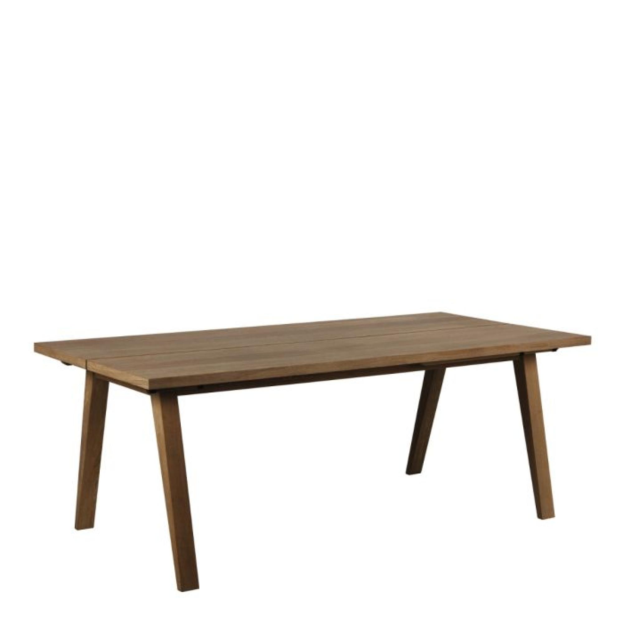 A-Line Smoked Oak 8 Seater Dining Table
