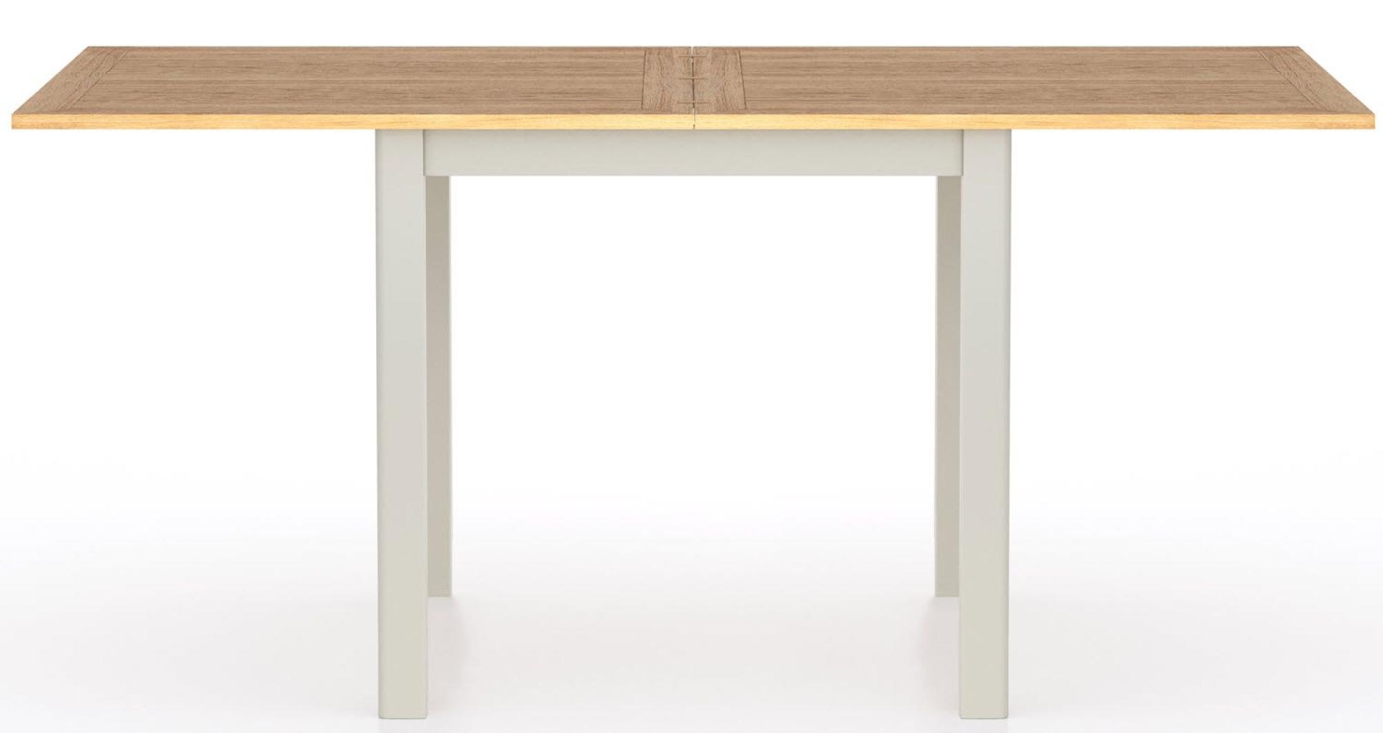 Arden Grey Painted 2-6 Seater Square Flip Top Extending Dining Table