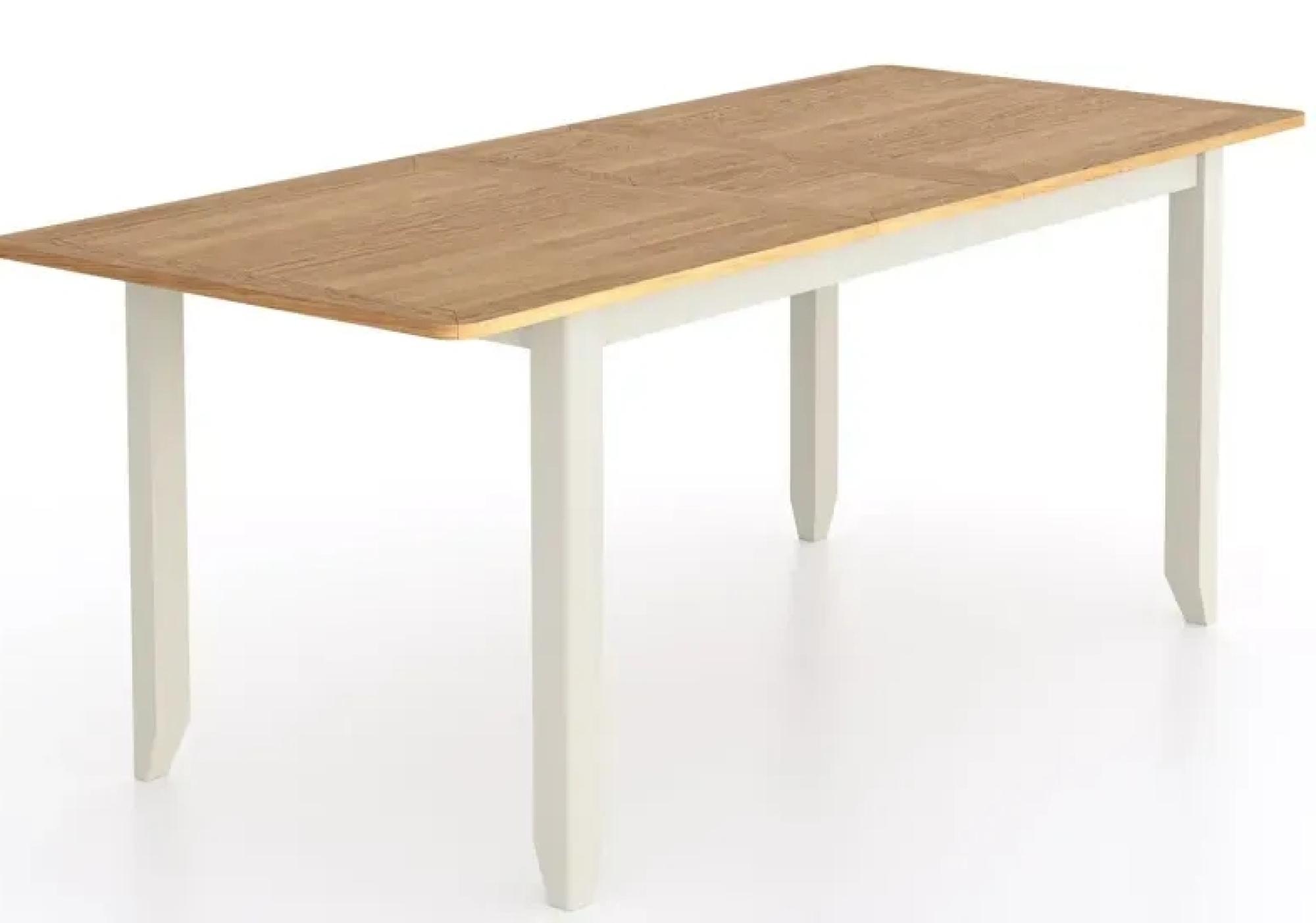 Arden Grey Painted 6-8 Seater Extending Dining Table - 160cm-200cm