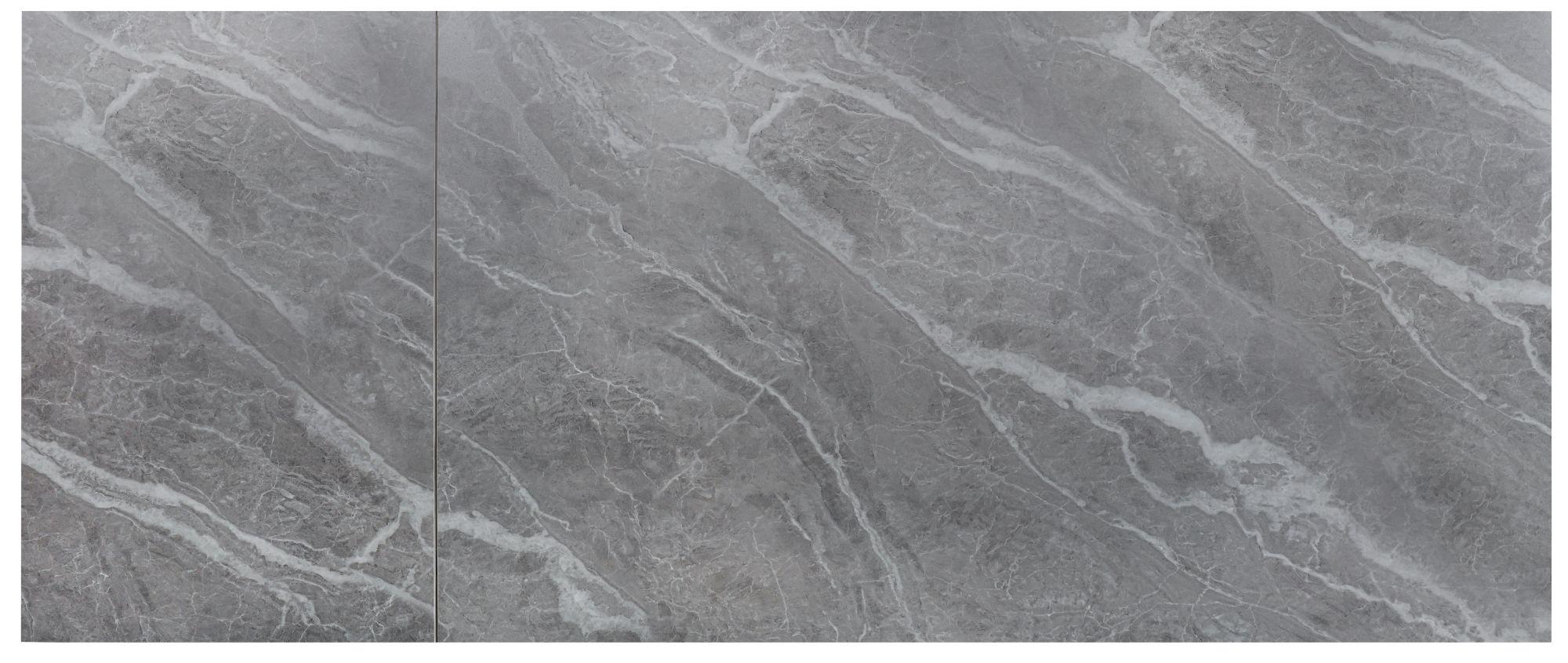 Austyn Argento Grey Ceramic 6-8 Seater Extending Dining Table - 160cm-220cm