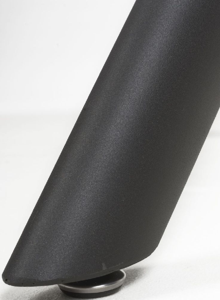 Avesta Dining Table - 4 Seater - 100cm - Round - White Marble Effect