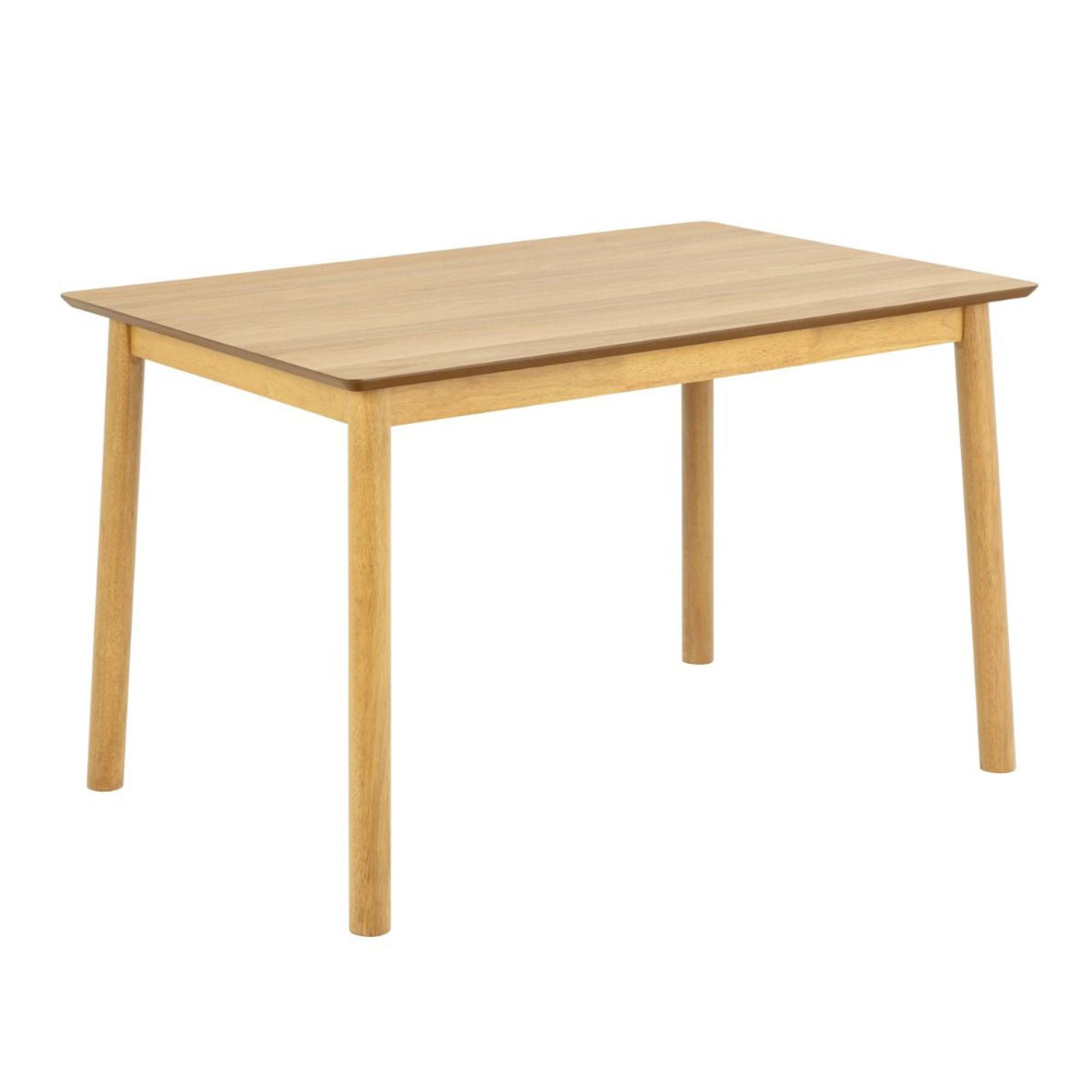 Barlow Matt Oak 4 Seater Dining Table