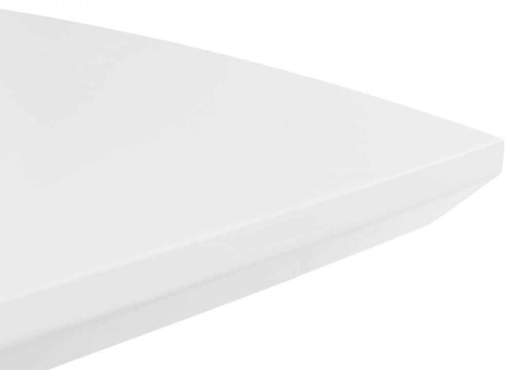 Como Extending Dining Table - 160cm-200cm - 6-8 Seater - White Gloss