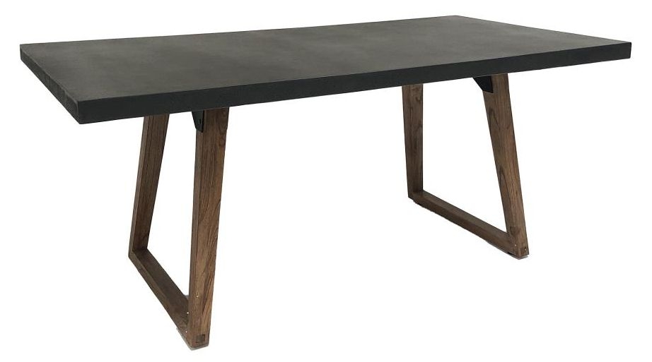 Concrete Top 6 Seater Dining Table