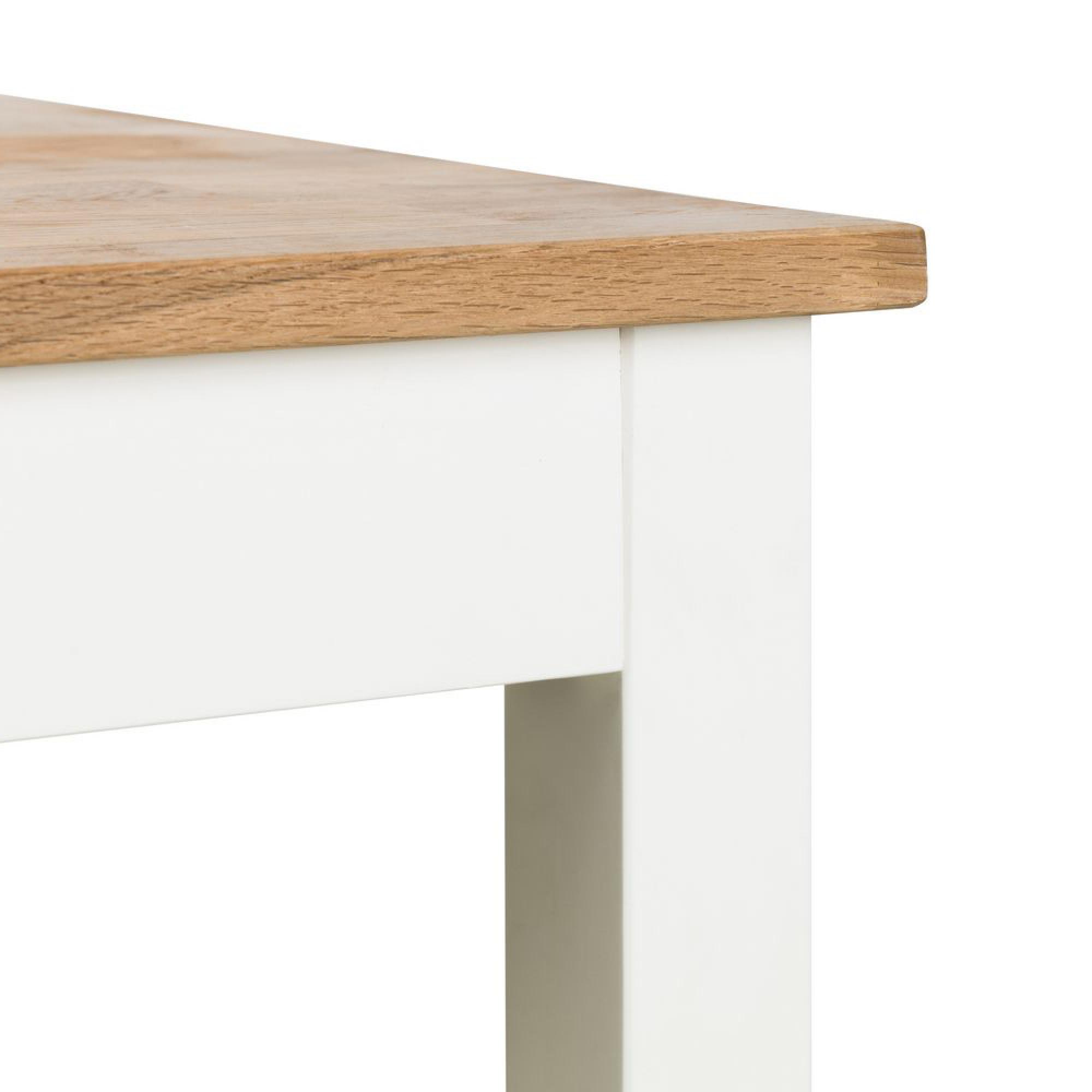 Coxmoor Dining Table - 118cm - 4 Seater - Ivory