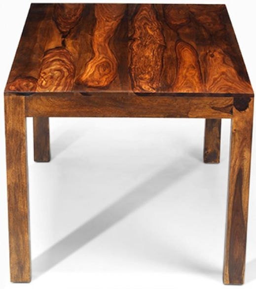 Cube Sheesham 6 Seater Dining Table - 138cm