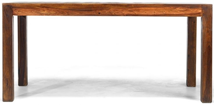 Cube Sheesham 6 Seater Dining Table - 158cm