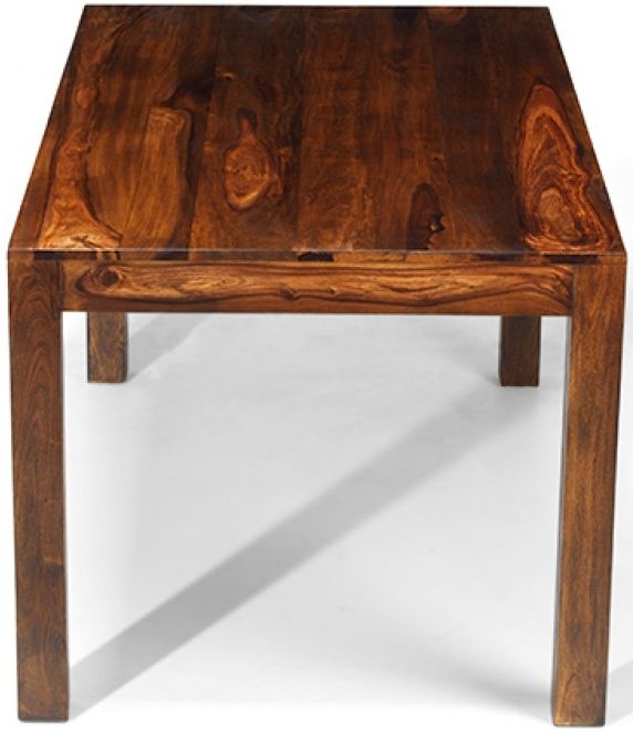 Cube Sheesham 6 Seater Dining Table - 158cm