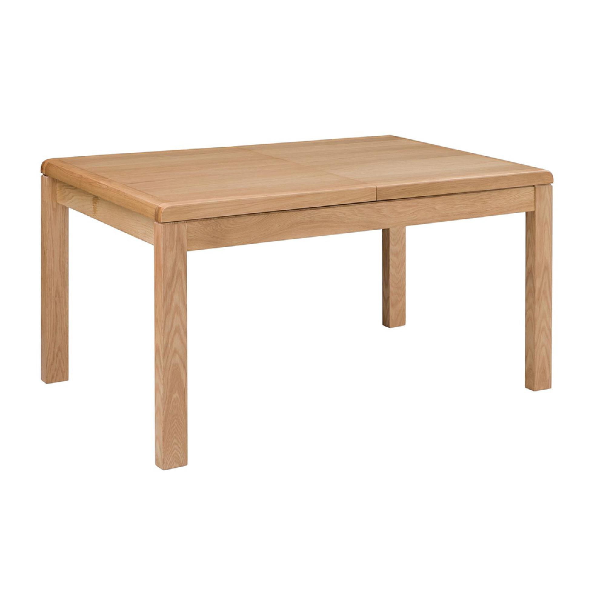 Curve Extending Dining Table - 6-8 Seater - 150cm-200cm - Oak