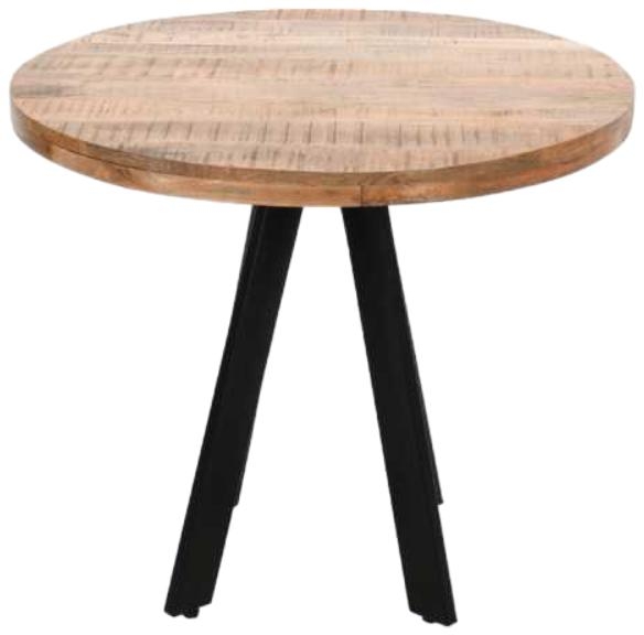 Dispur Solid Mango Wood 2 Seater Round Dining Table