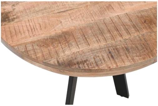 Dispur Solid Mango Wood 2 Seater Round Dining Table