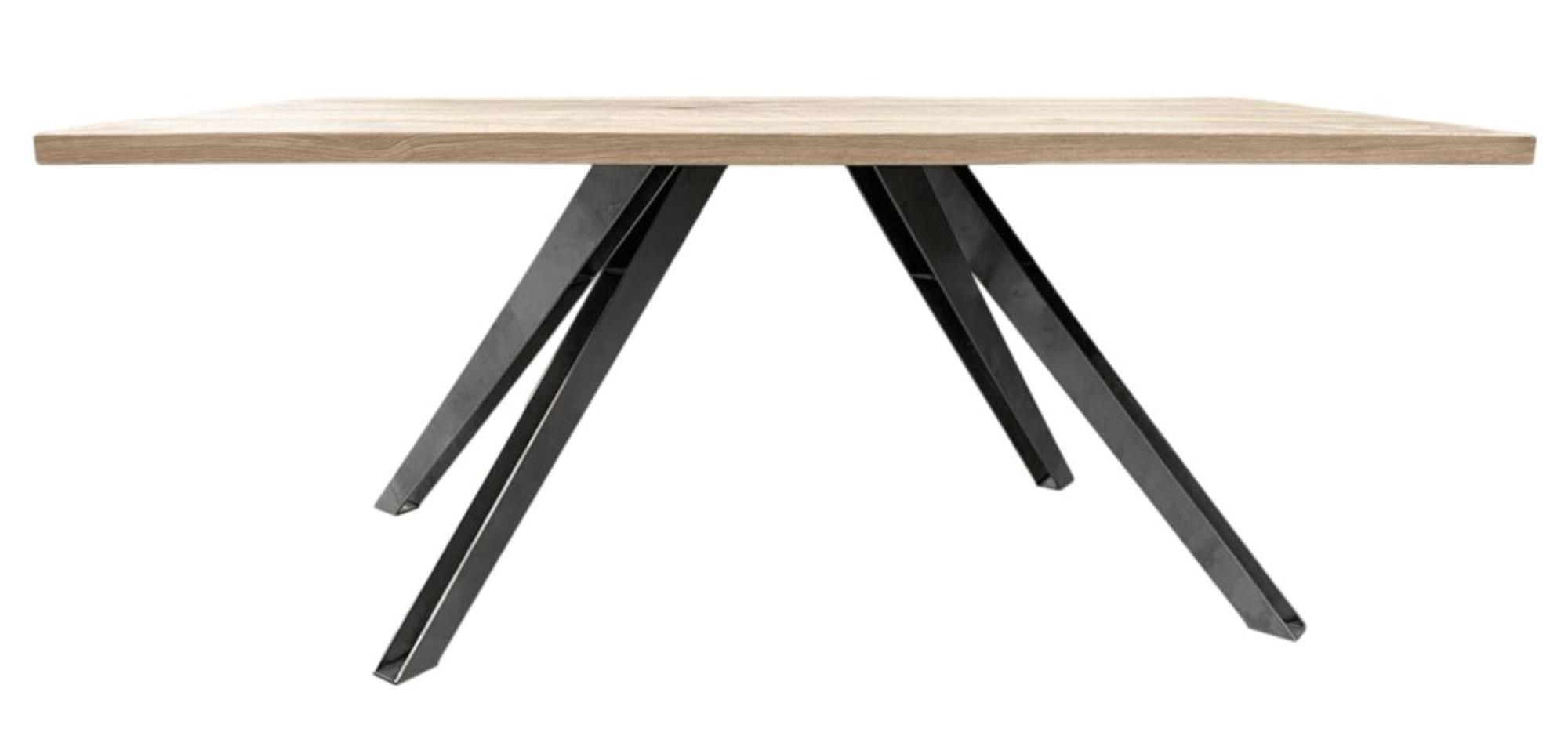 Fillmore Dining Table with Cross Legs - Oak - Variation Available